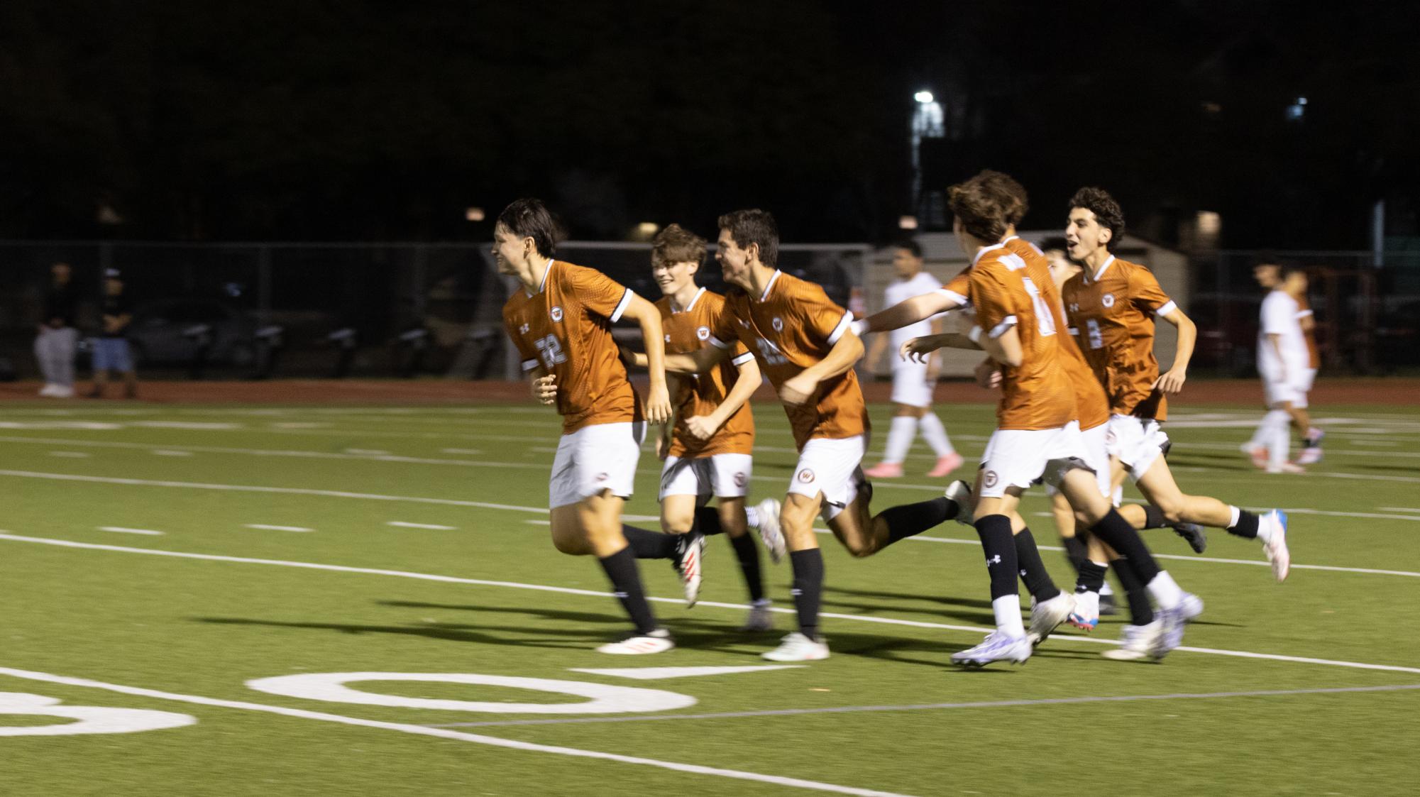 Varsity Boys Soccer Triumphs in Senior Night Game