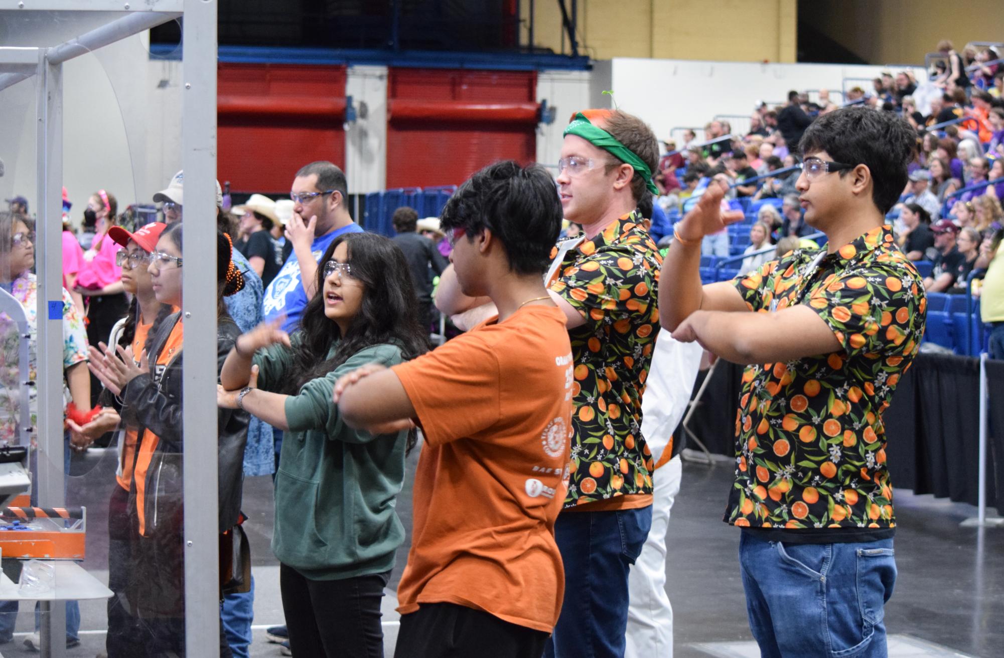 Robotics FRC Team Orange Dynamite Sets Up A Bright Future At FIRST in Texas State Championship