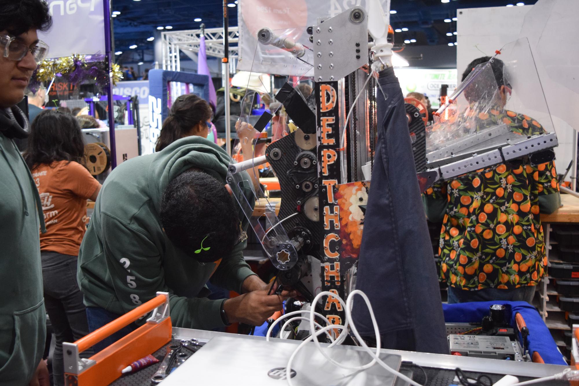 Robotics FRC Team Orange Dynamite Sets Up A Bright Future At FIRST in Texas State Championship