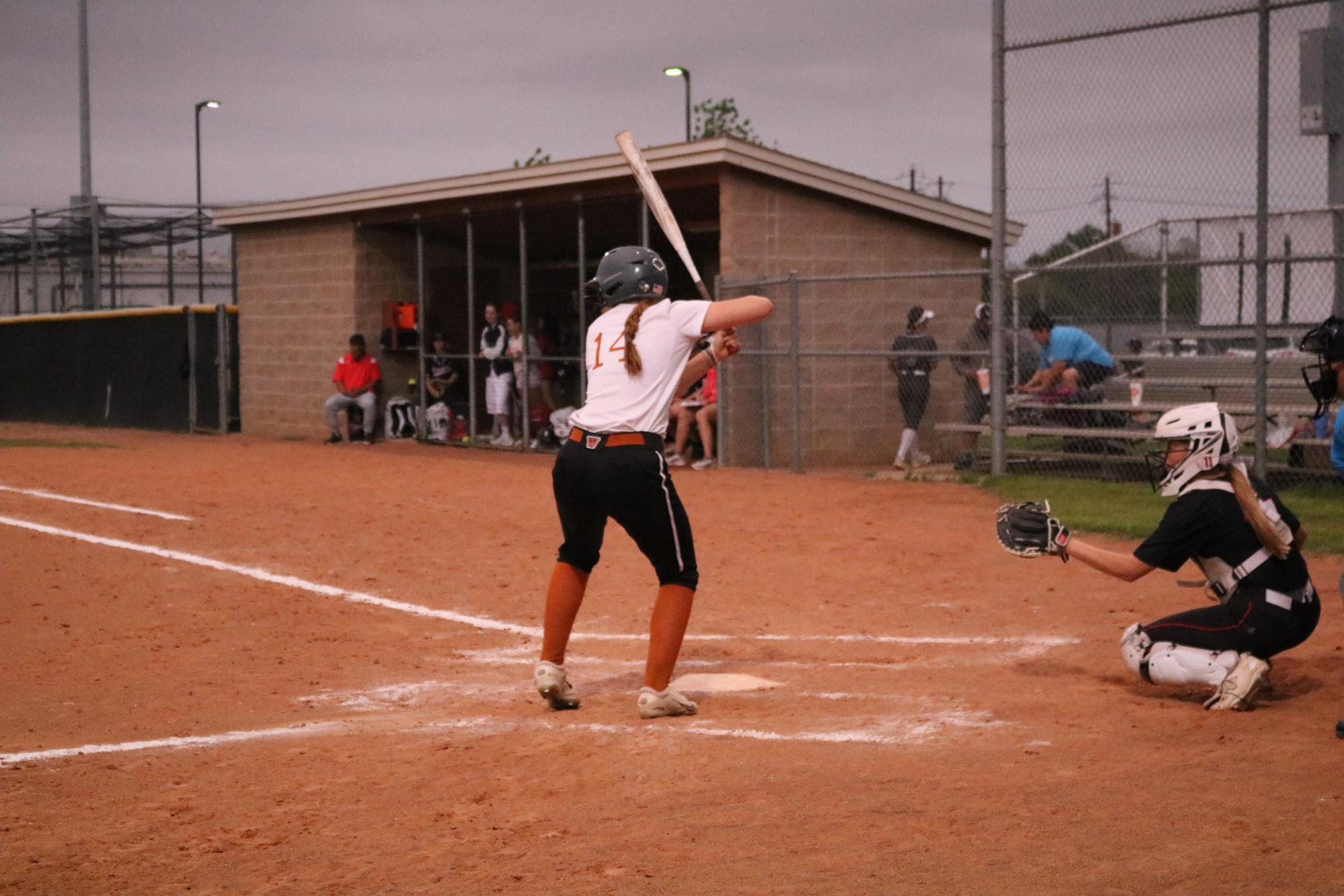 JV Softball Faces Steep Loss to Rangers