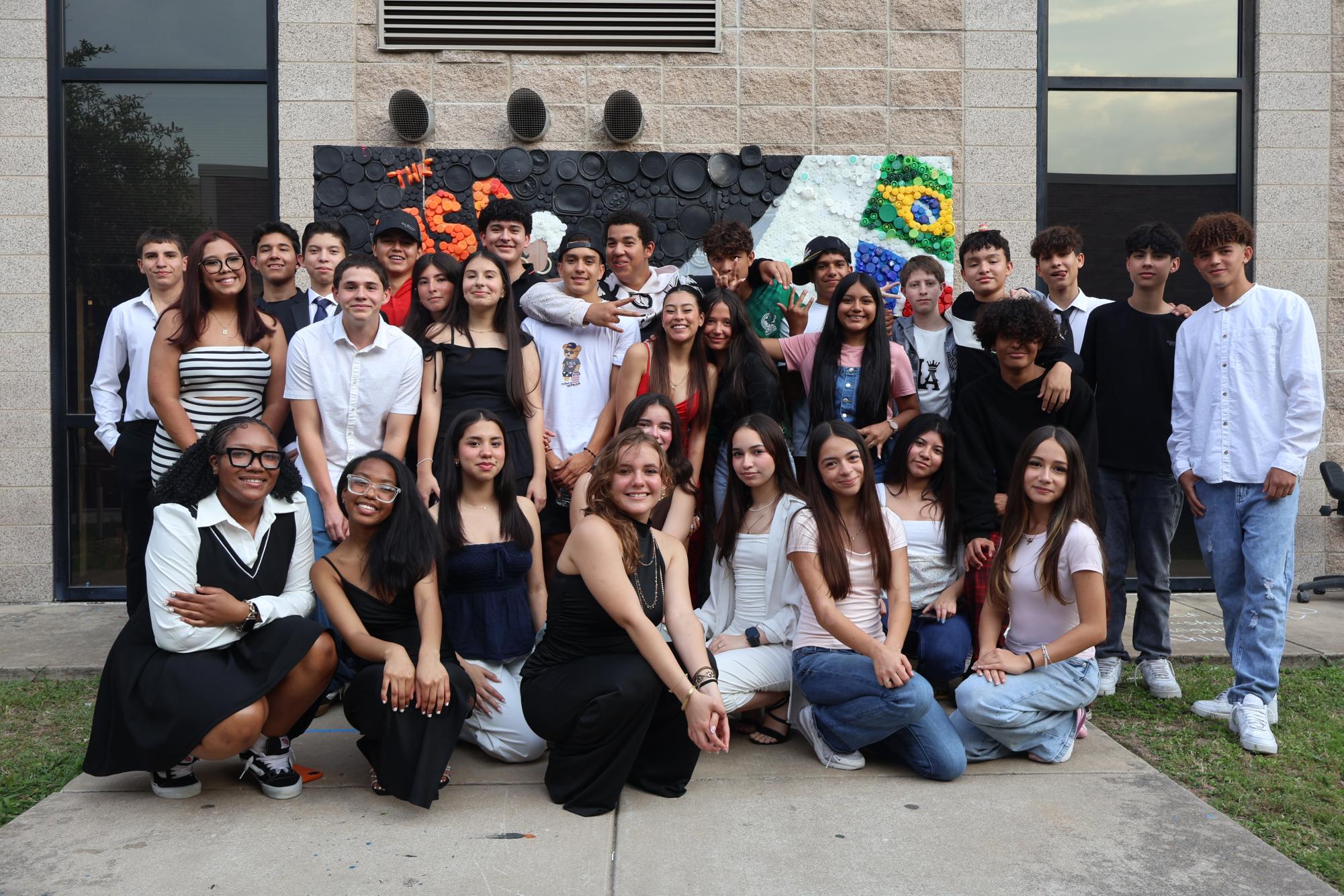 Celebrating Cultural Diversity: Hispanic Student Association Highlights Representation in Mural