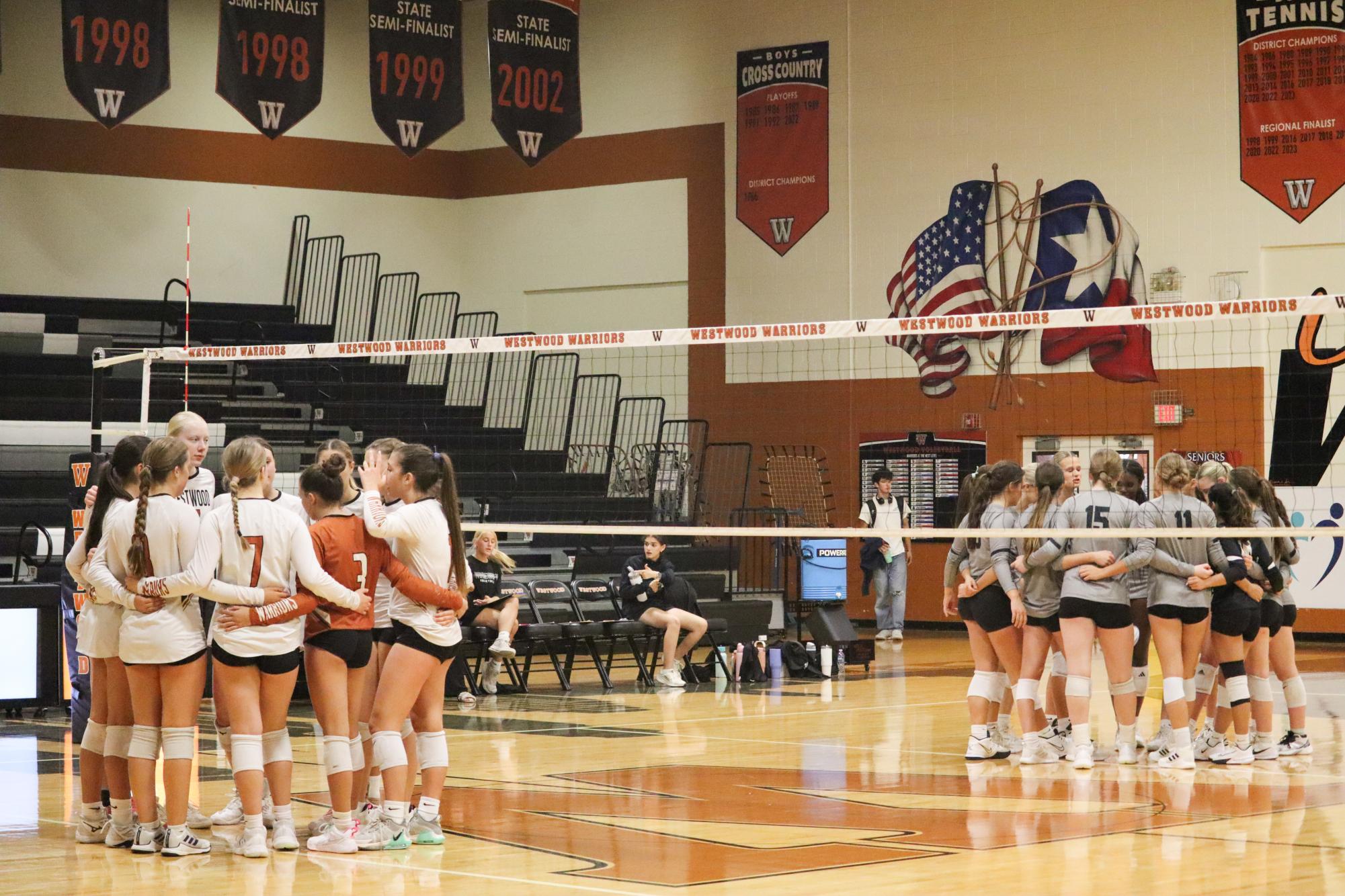 JV Orange Volleyball Face a Crushing Defeat Against Vandegrift 2-1