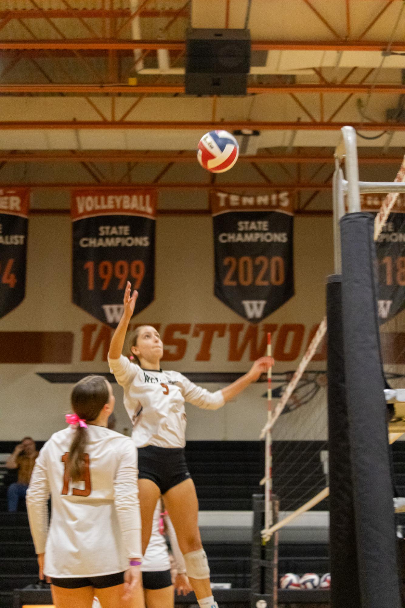 JV Orange Volleyball Sweeps Hutto Hippos 2-0
