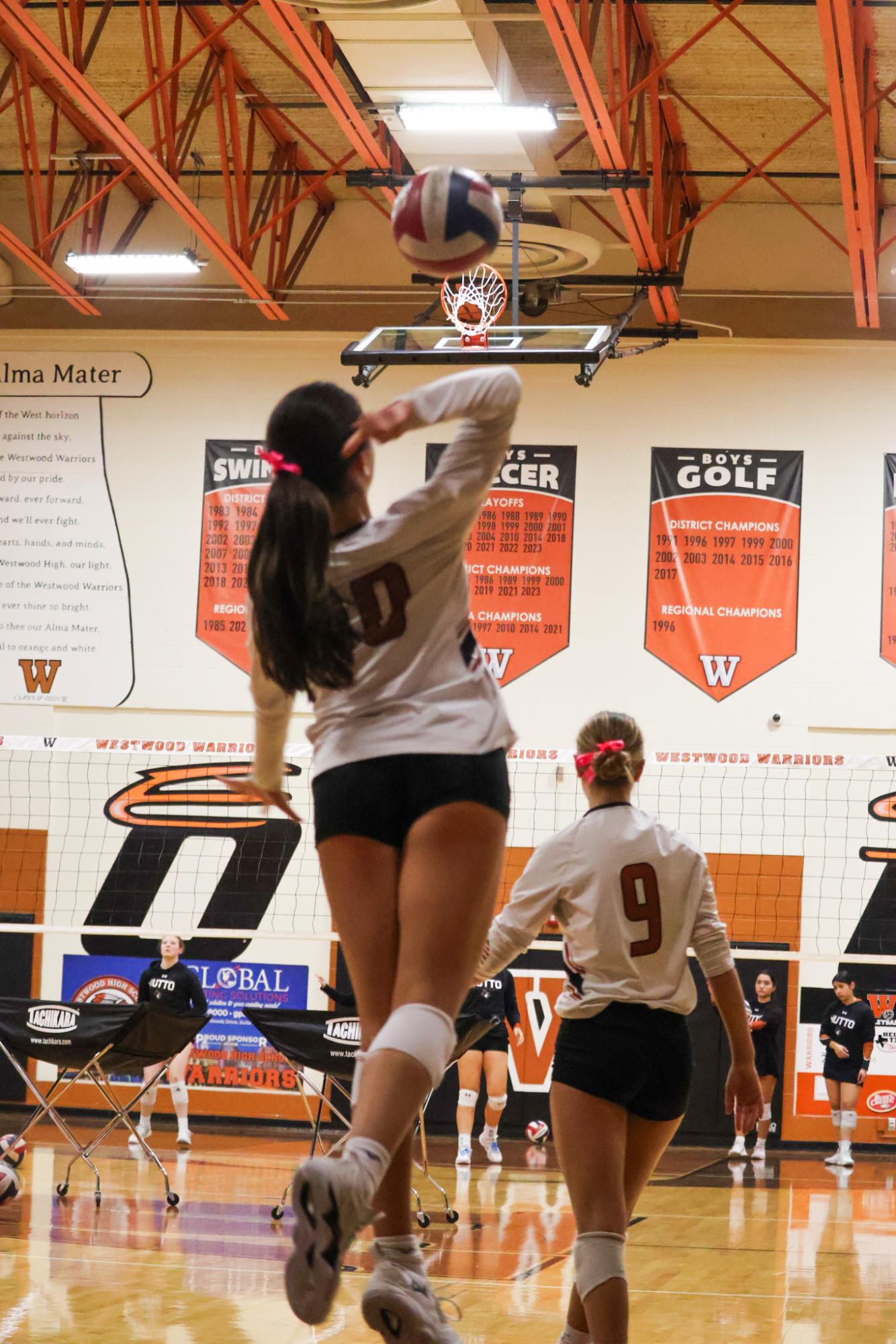 JV Orange Volleyball Sweeps Hutto Hippos 2-0
