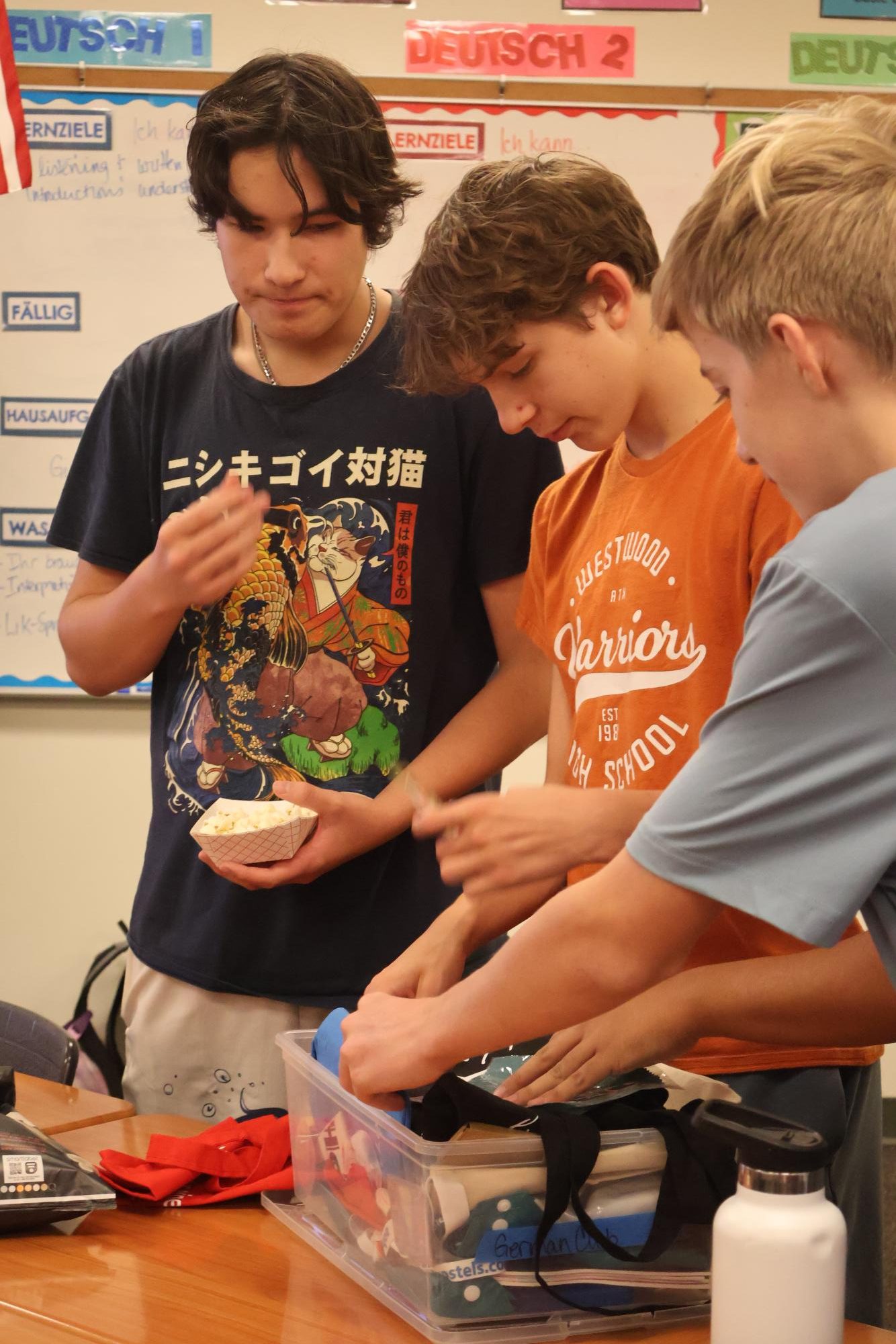 German Club Hosts  Hands-On Guessing Activity