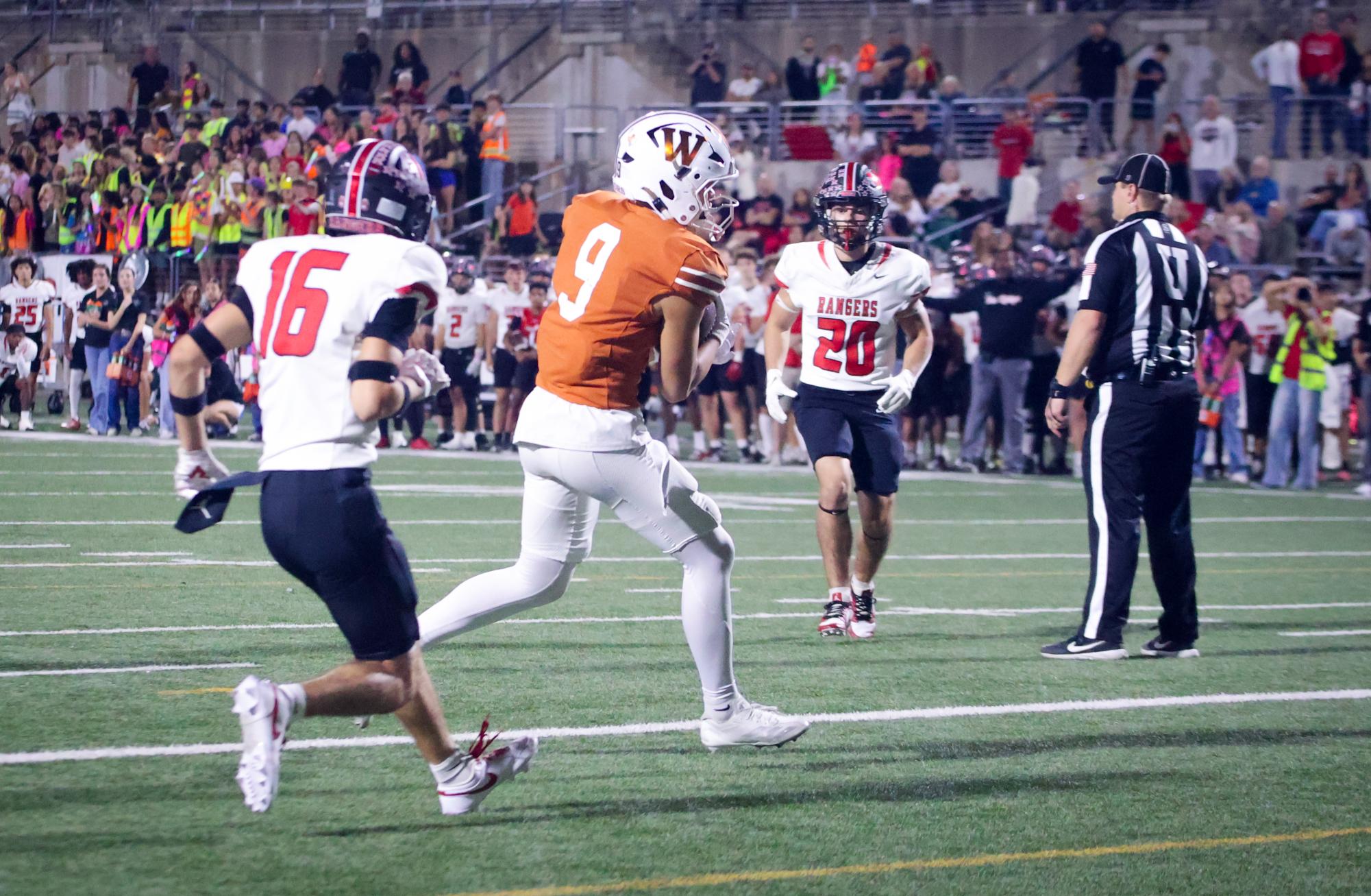 Varsity Football Bids Season Farewell with Nail-biter Loss to Vista Ridge Rangers, 34-38