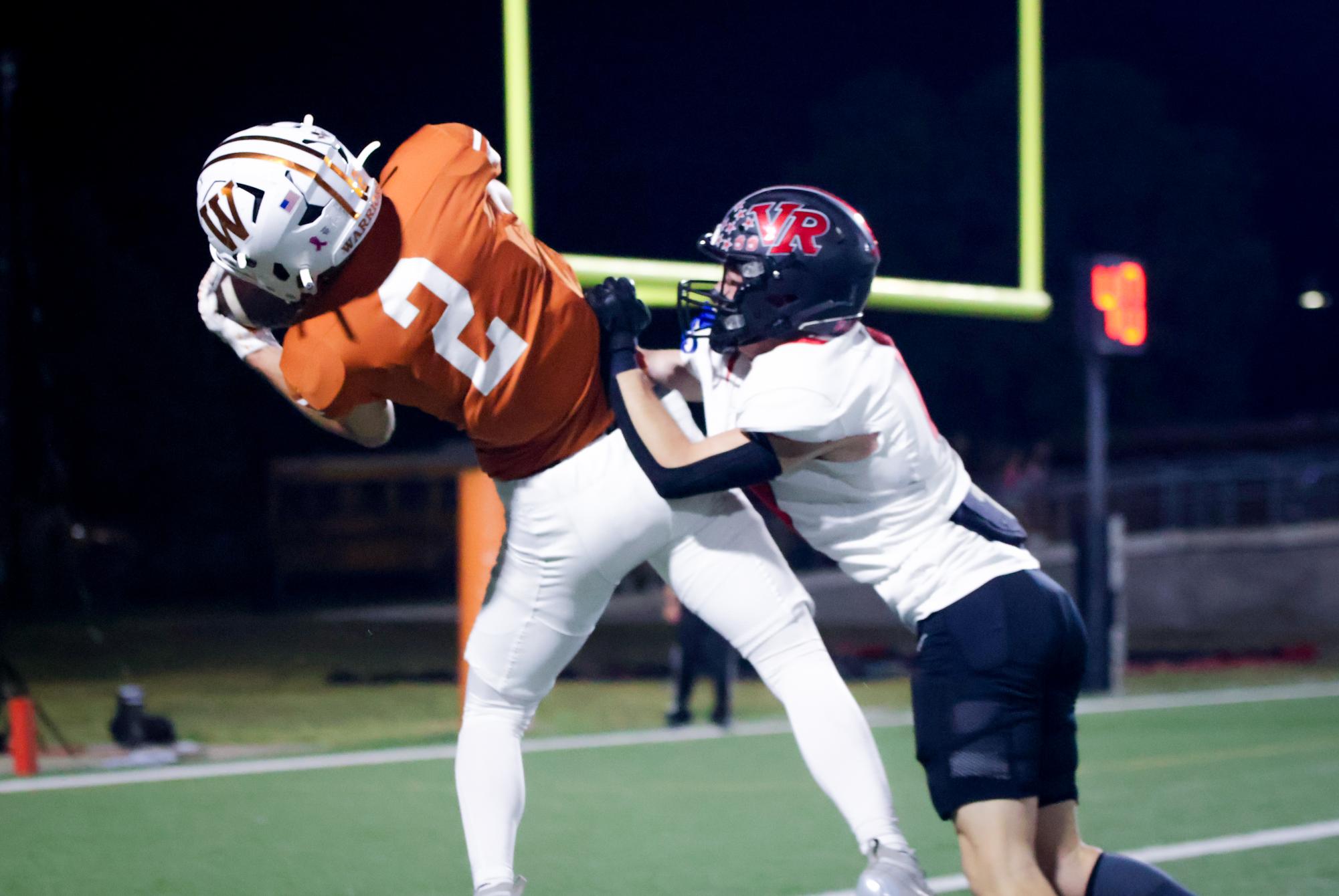 Varsity Football Bids Season Farewell with Nail-biter Loss to Vista Ridge Rangers, 34-38