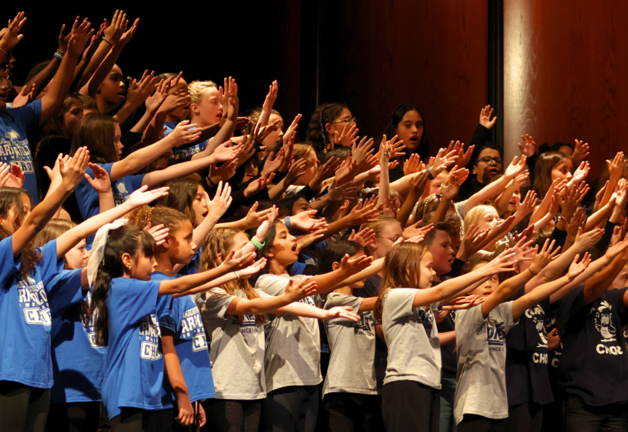 Making ‘The Voice’: Choir Takes Stage With Learning Community At Annual Vertical Concert