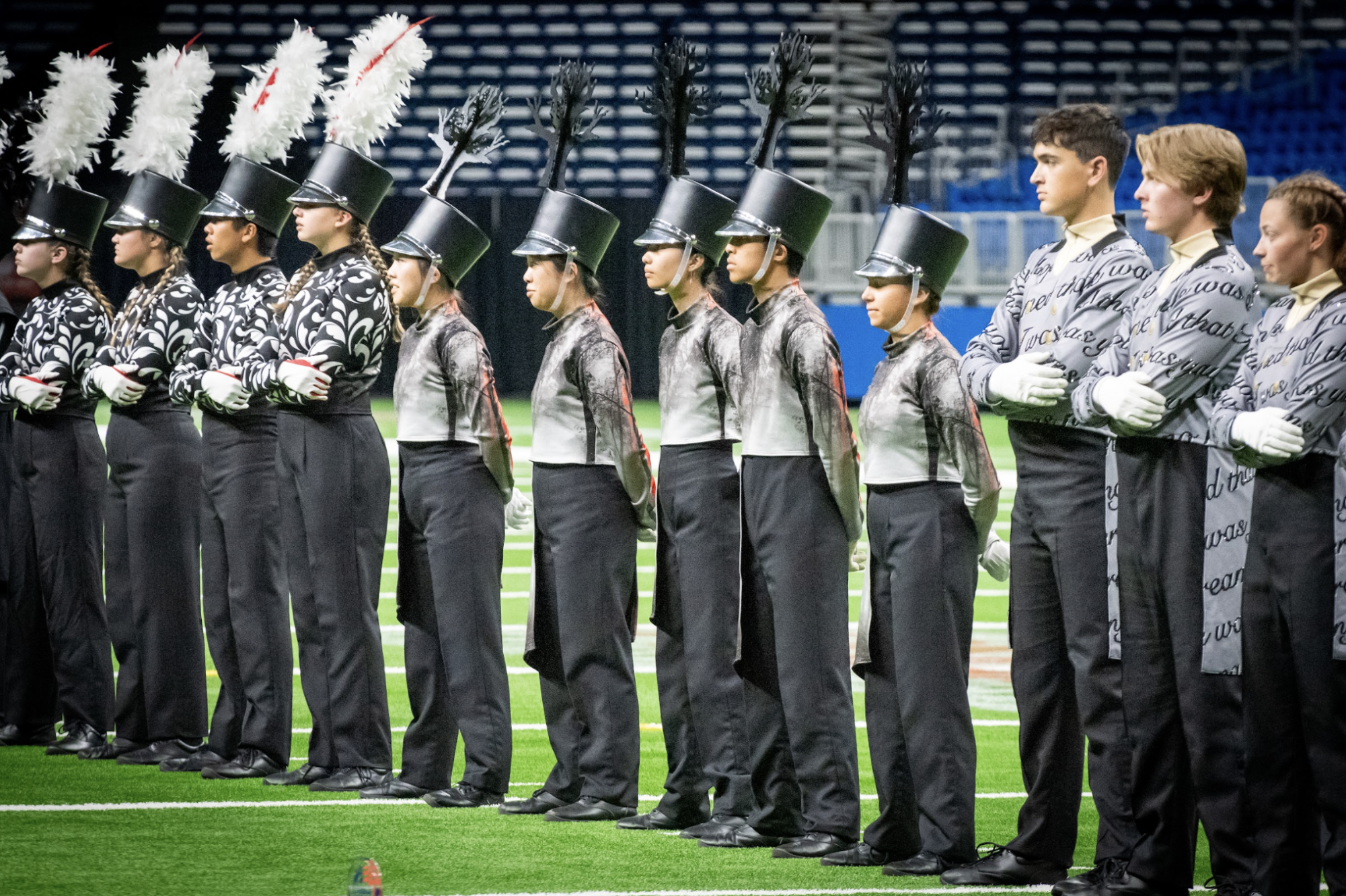 Warrior Band Reflects on Growth at Season's End at BOA San Antonio