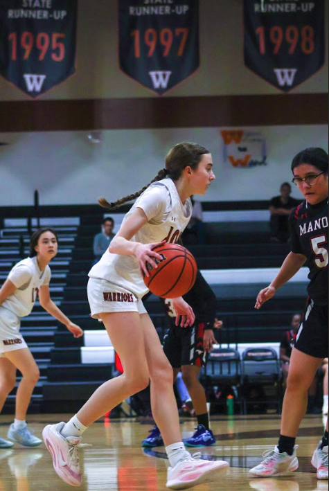 JV Women’s Basketball Annihilates Manor 43-12