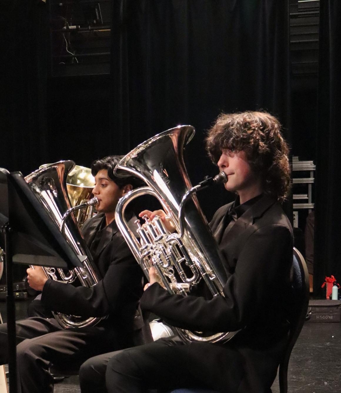 Warrior Band Spreads Holiday Spirit at Winter Concert