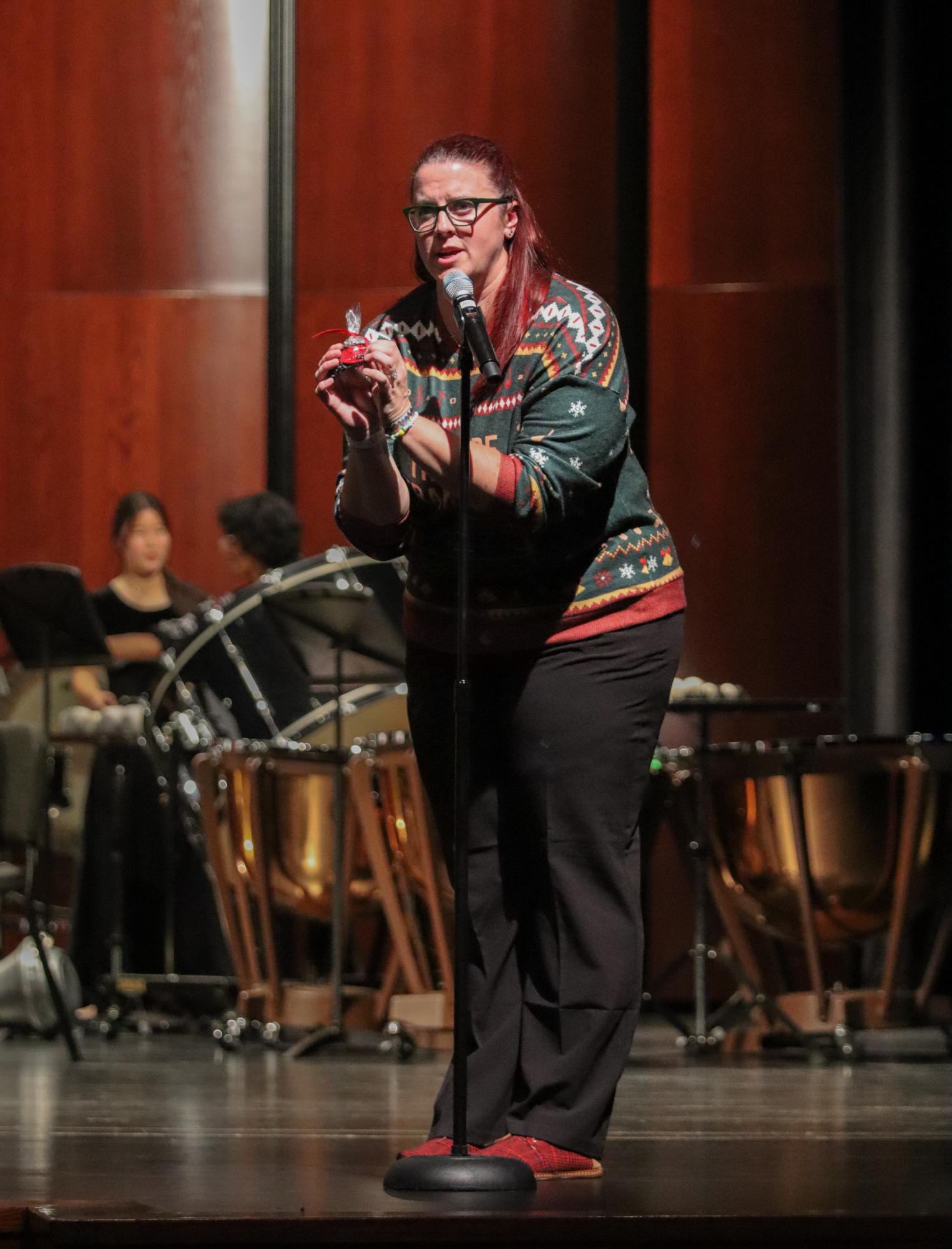 Warrior Band Spreads Holiday Spirit at Winter Concert