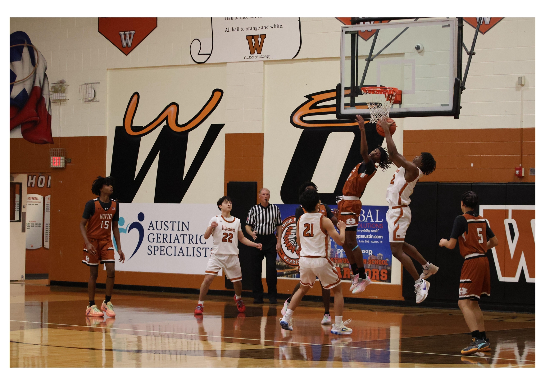 JV Boys Basketball Seizes a Win Against the Hutto Hippos 60-46