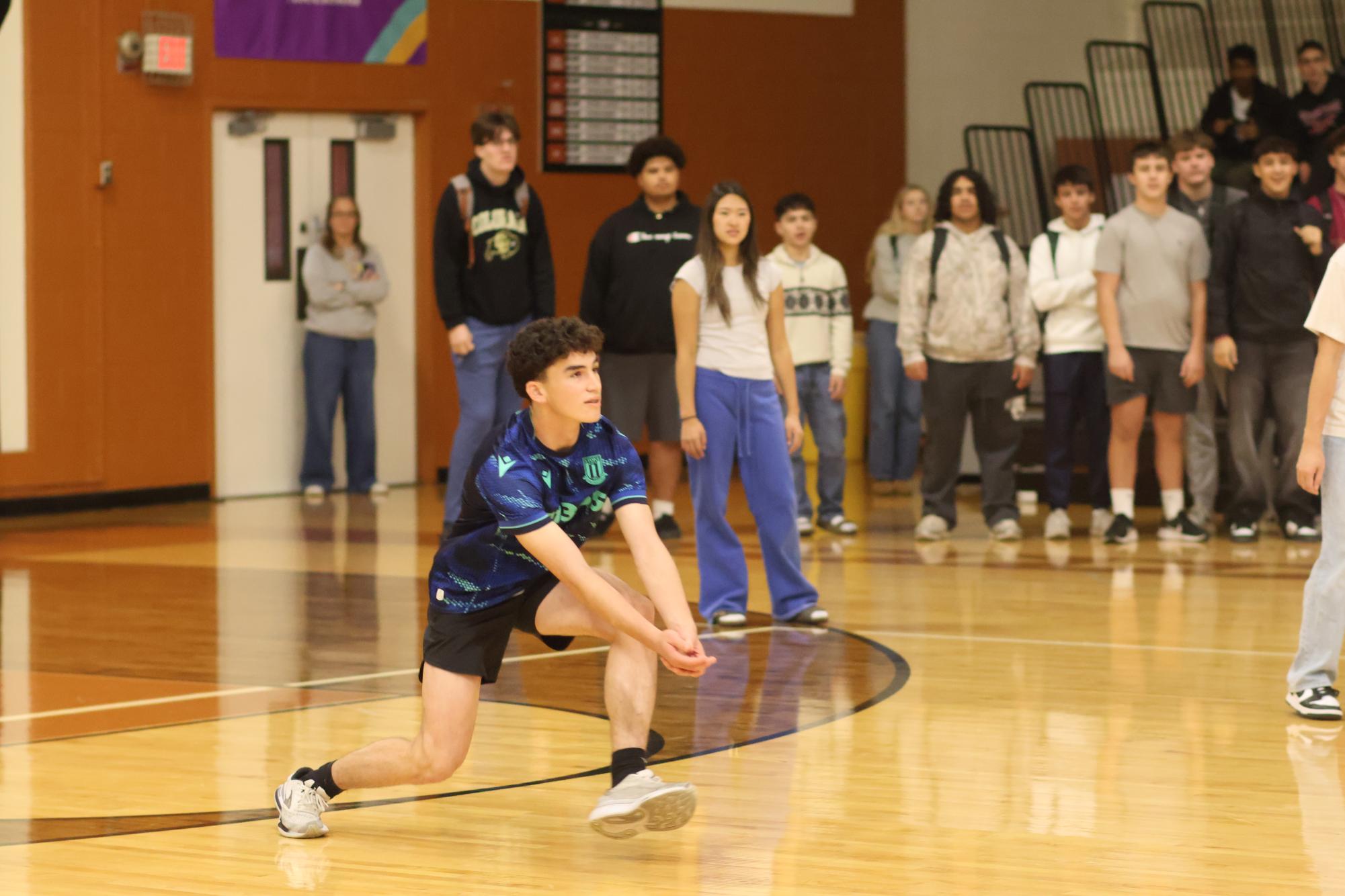 National Honor Society Hosts Boys Versus Girls Volleyball Match