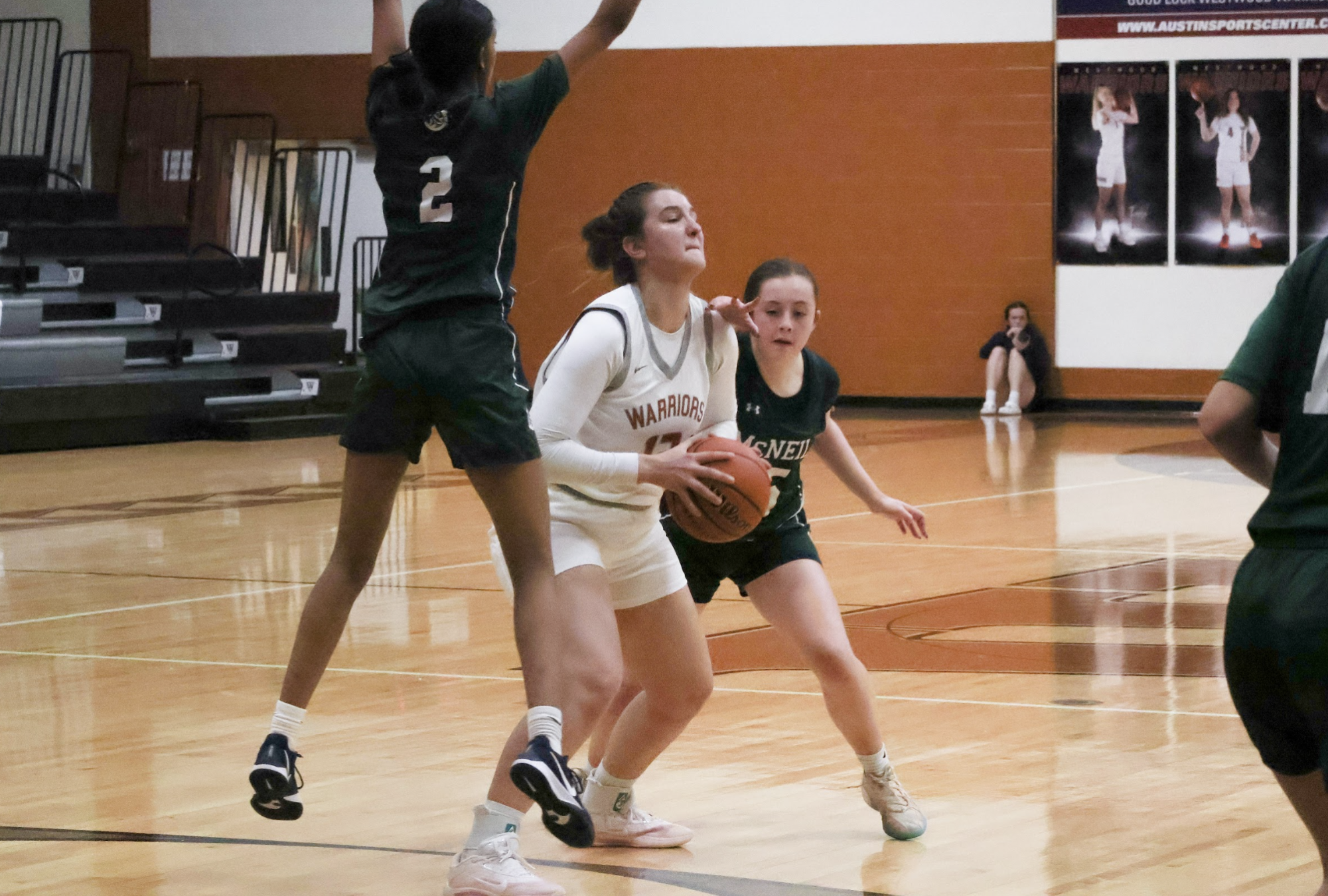 Women's Varsity Basketball Dominates Court Against the Mavericks 56-40.