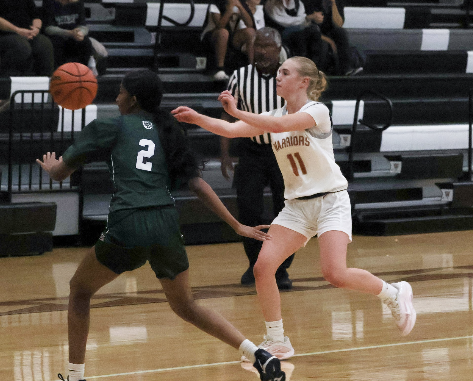 Women's Varsity Basketball Dominates Court Against the Mavericks 56-40.