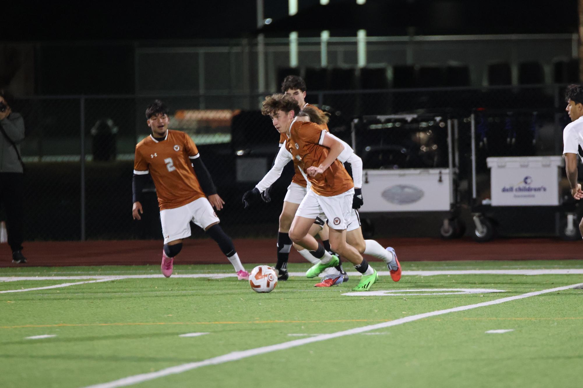 Varsity Mens Soccer Shut Out Anderson 3-0