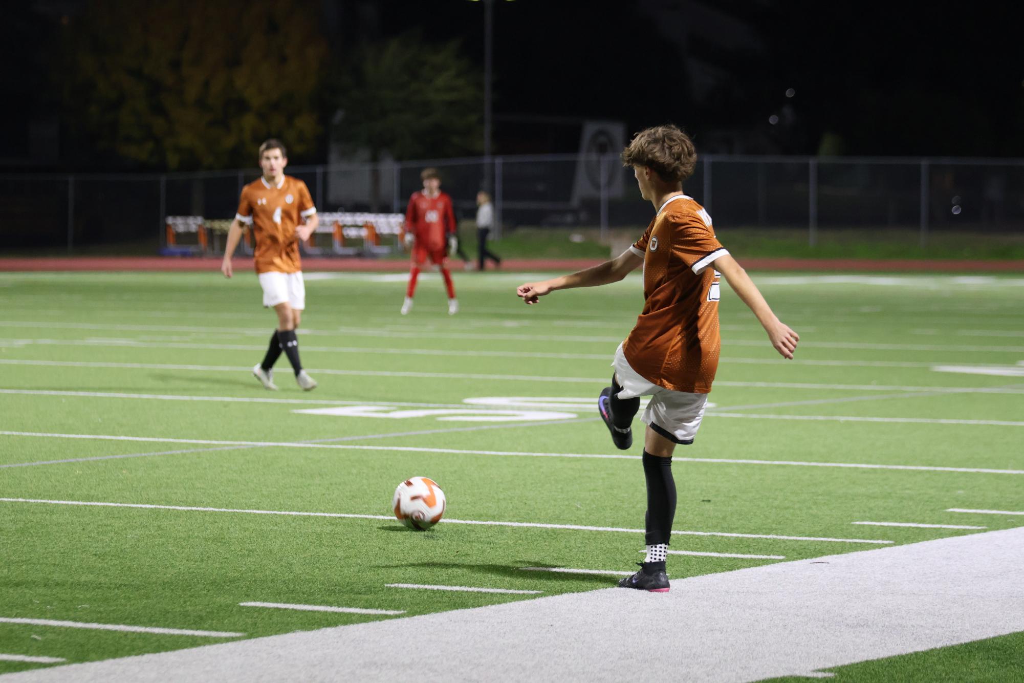 Varsity Mens Soccer Shut Out Anderson 3-0