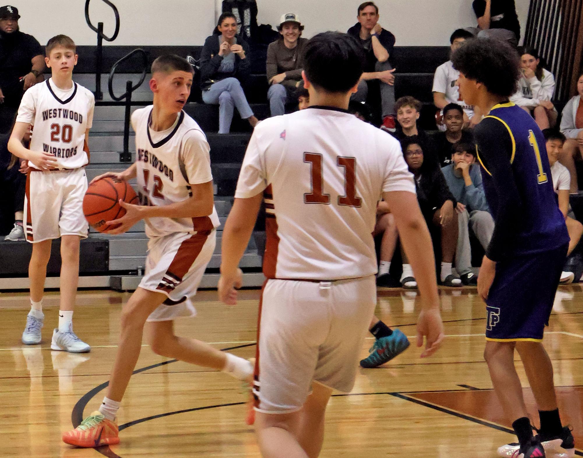 Boys Freshman B Basketball Clawed by the Tigers 43-33