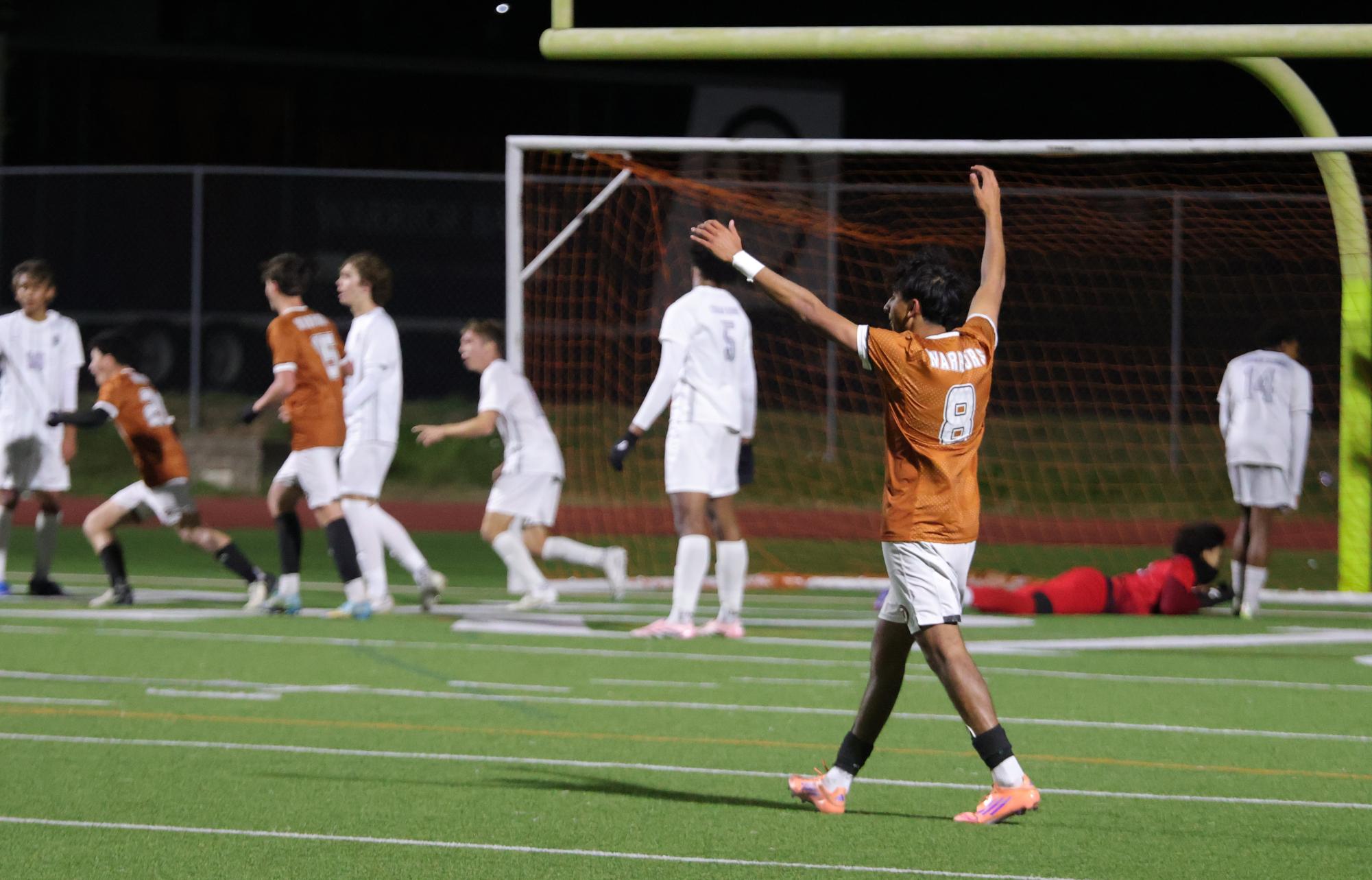 Varsity Boys’ Soccer Succeeds Against Cedar Ridge 3-0