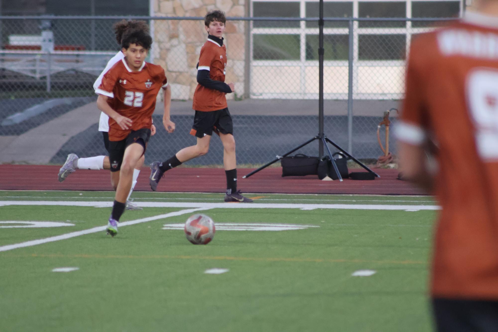 JV Orange Boys Soccer Rallies Past Cedar Ridge in 4–2 Victory