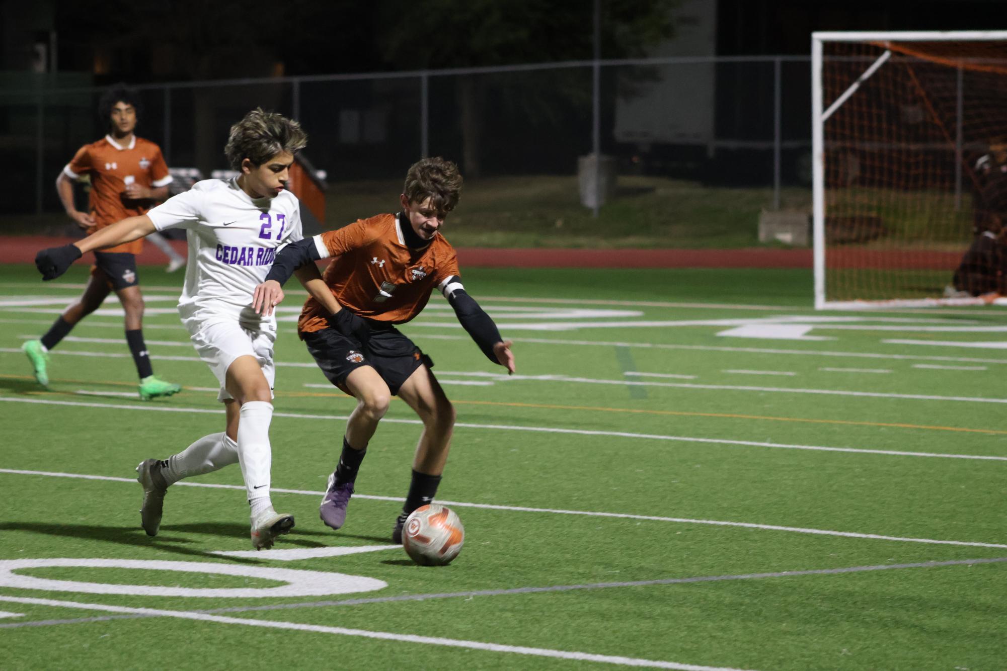 JV Orange Boys Soccer Rallies Past Cedar Ridge in 4–2 Victory