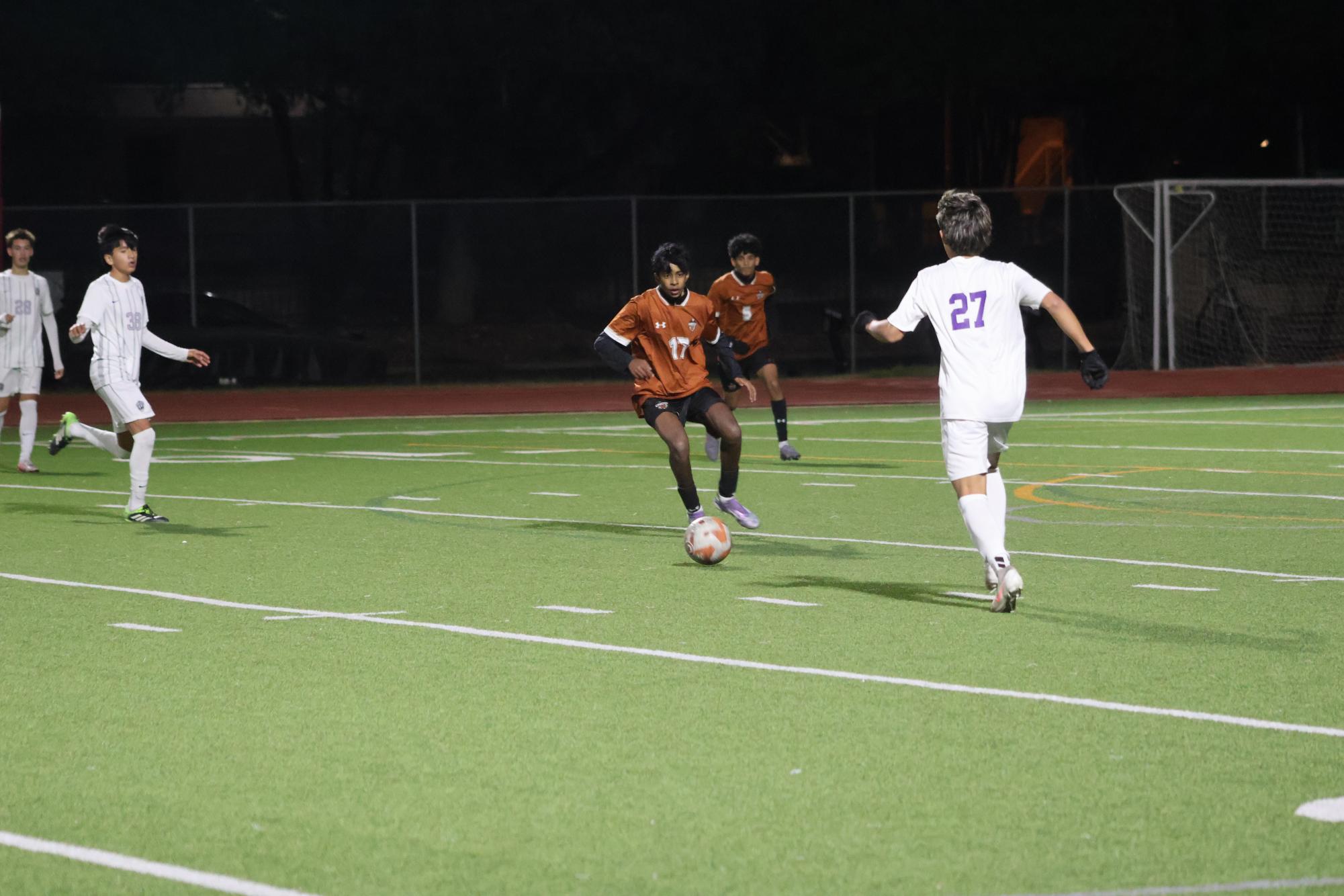 JV Orange Boys Soccer Rallies Past Cedar Ridge in 4–2 Victory