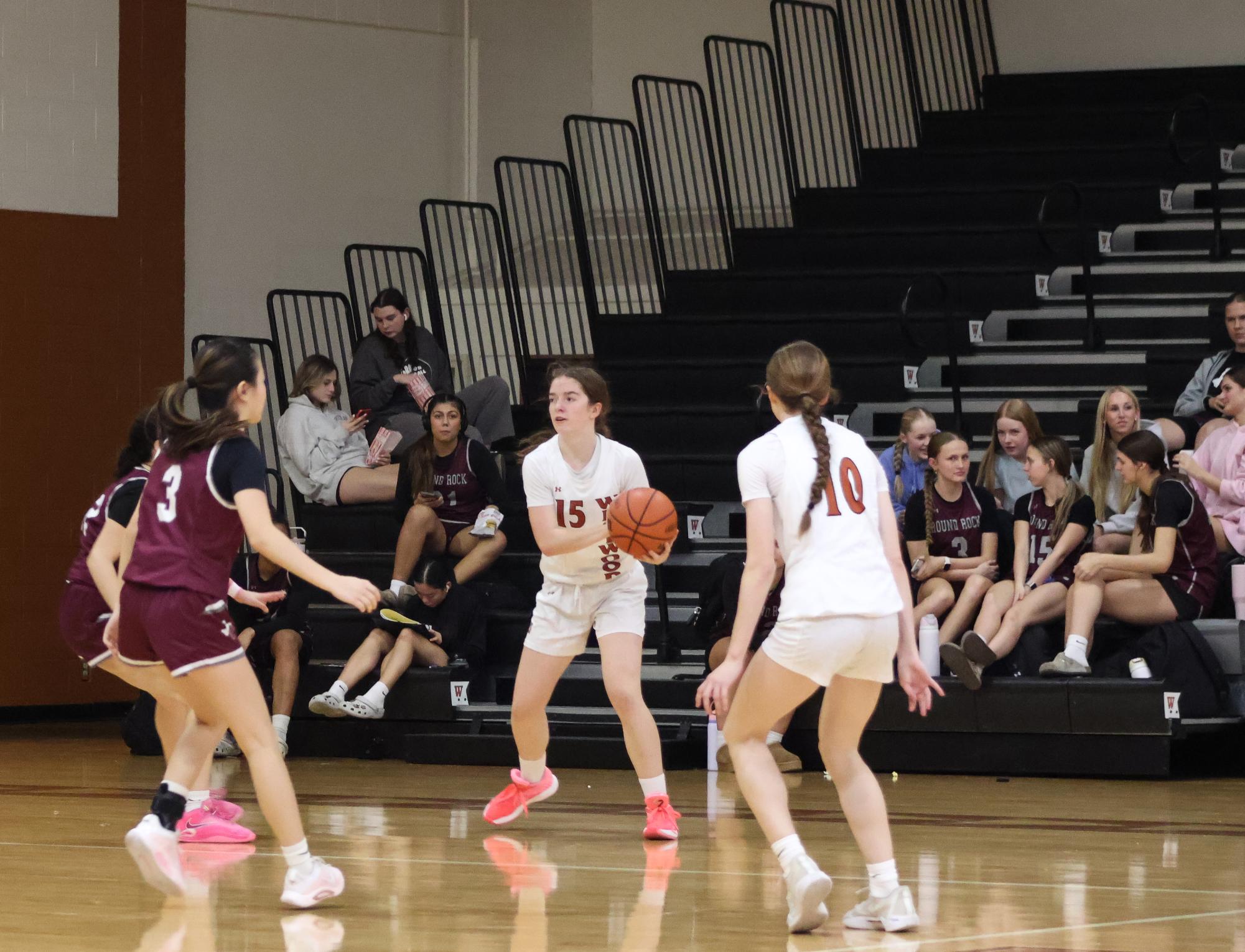 JV Women’s Basketball Falls Just Short to Round Rock 36-34