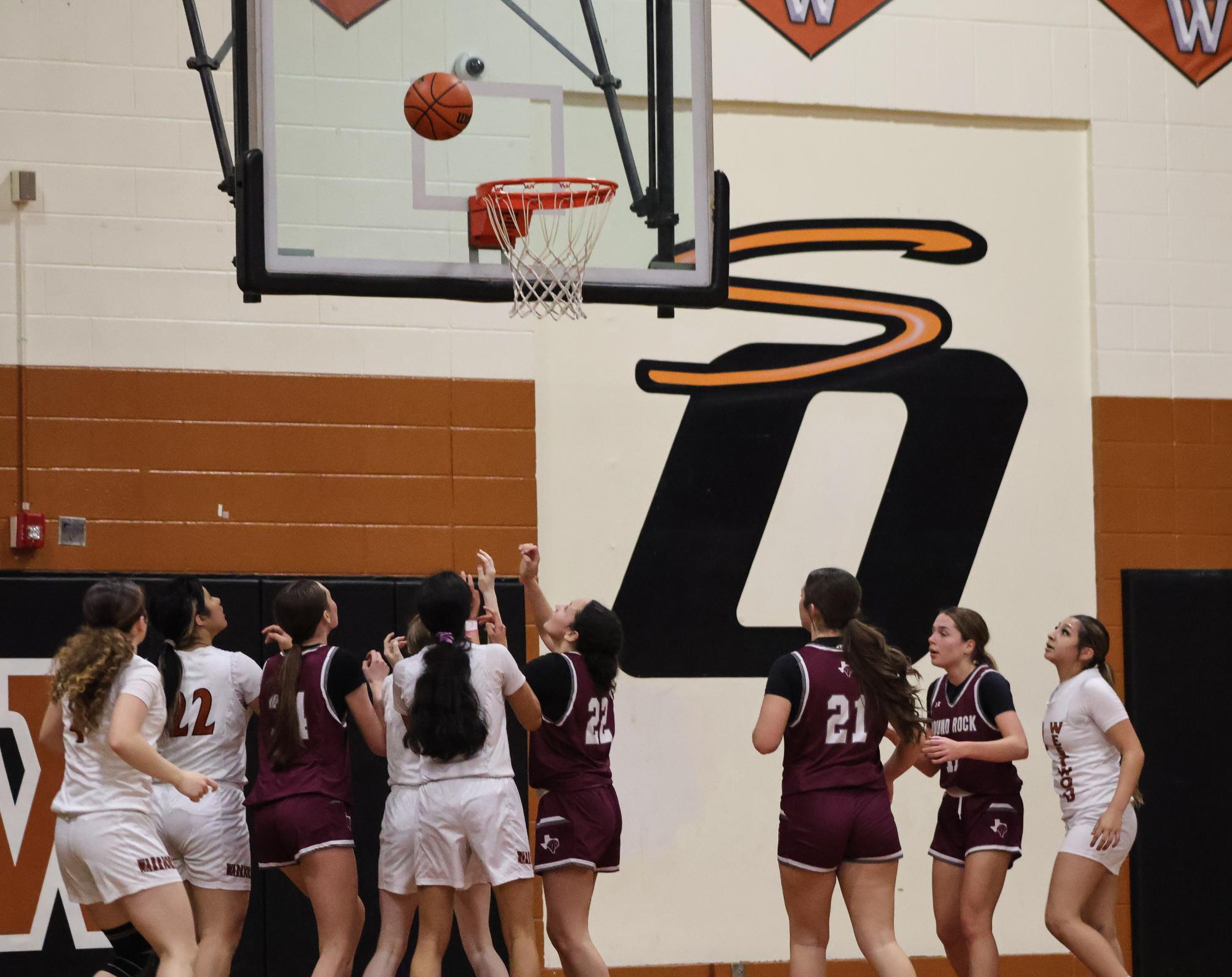 JV Women’s Basketball Falls Just Short to Round Rock 36-34
