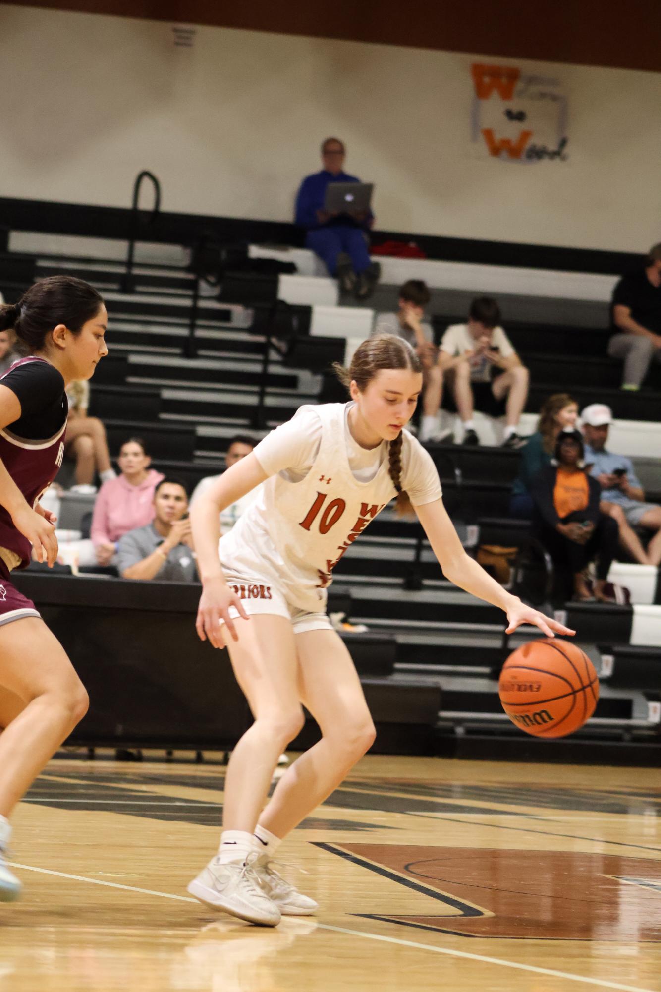 JV Women’s Basketball Falls Just Short to Round Rock 36-34