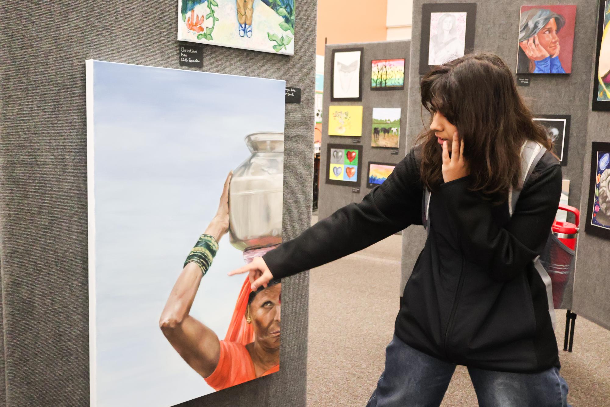 National Art Honor Society Hosts Annual Winter Art Show