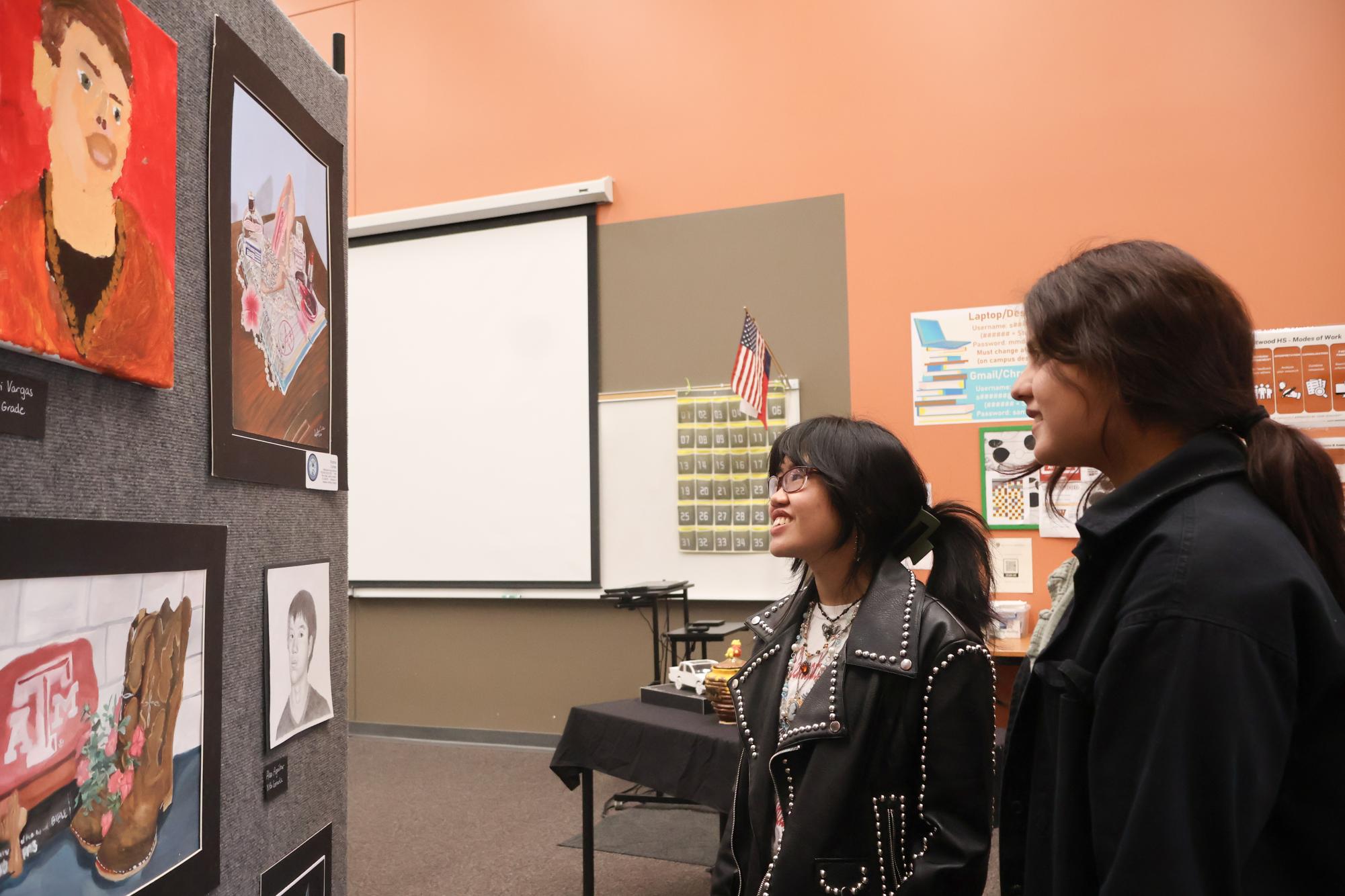 National Art Honor Society Hosts Annual Winter Art Show