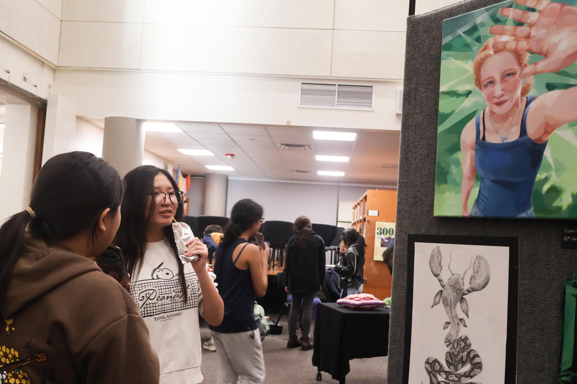 National Art Honor Society Hosts Annual Winter Art Show