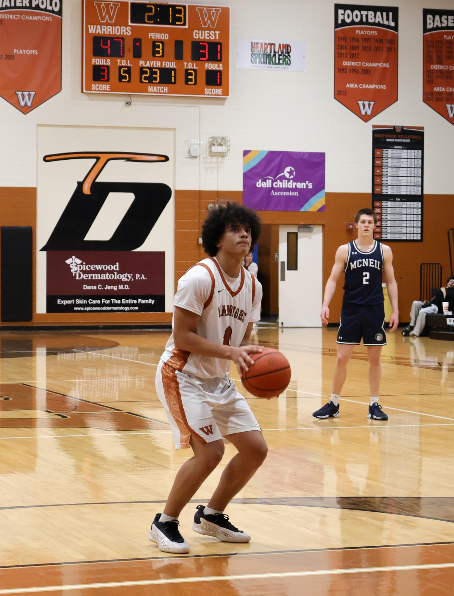 Varsity Boys Basketball Plow Through Mcneil 73-56