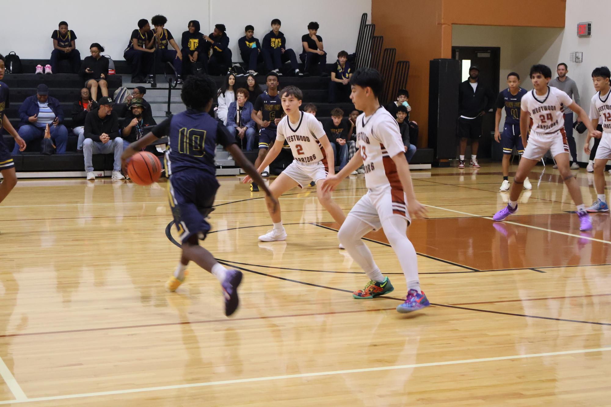 Freshman A Boys Basketball Comes Out Victorious Against Stony Point