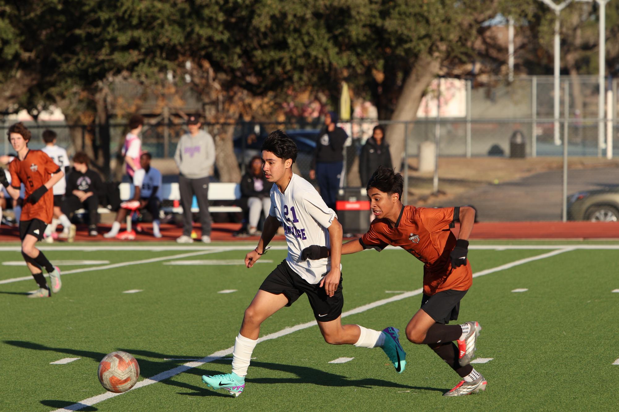 Strong Performance Rewards JV White Soccer a 6-1 Win Against Cedar Ridge