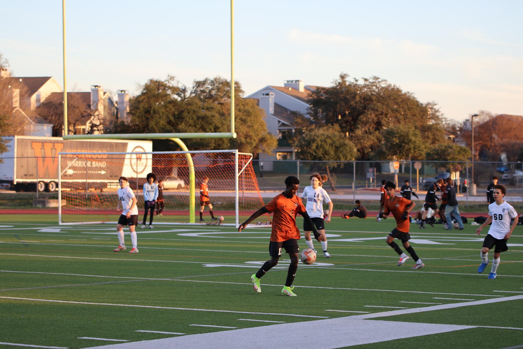 Strong Performance Rewards JV White Soccer a 6-1 Win Against Cedar Ridge