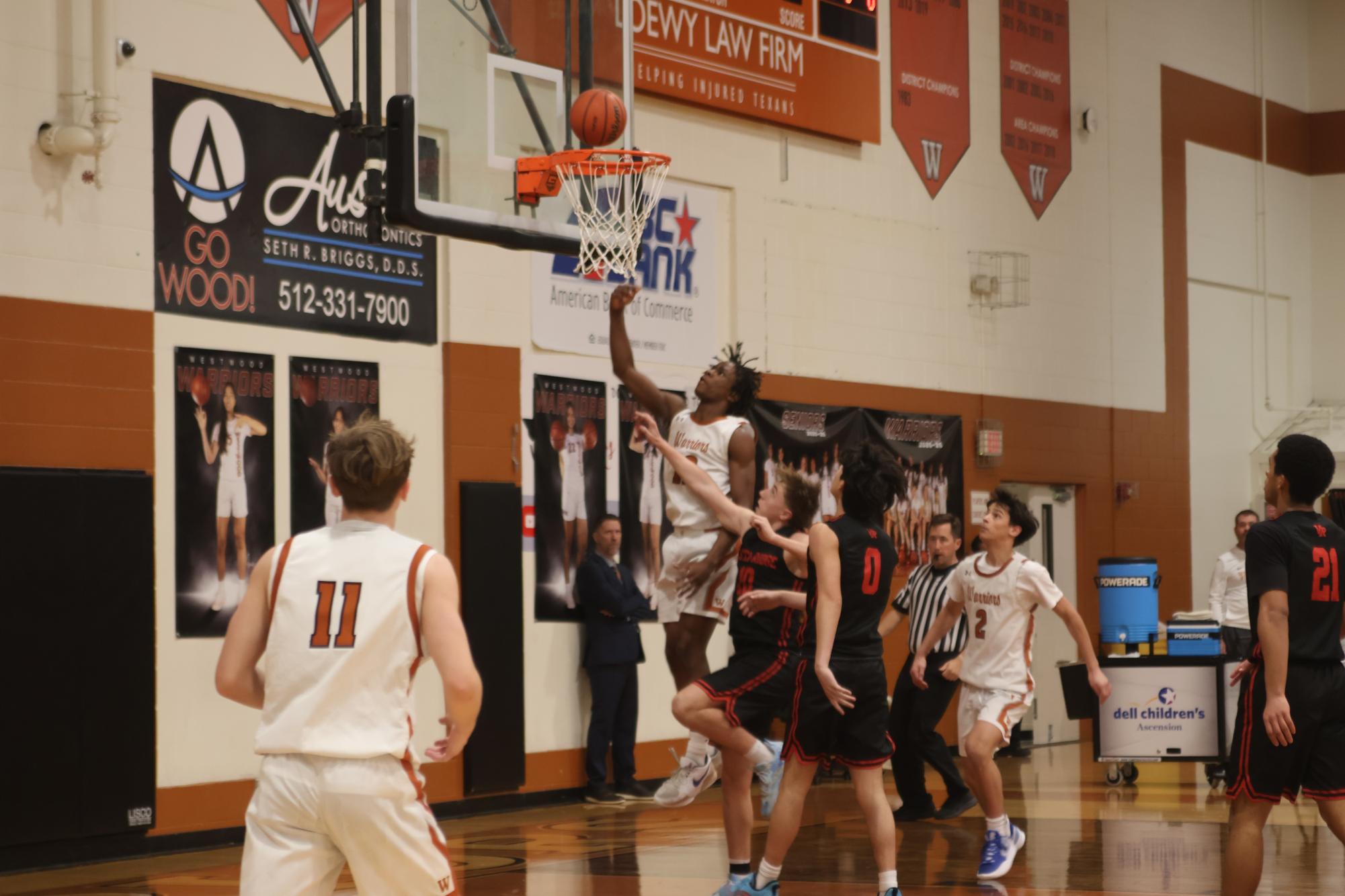JV Boys Basketball Flattened the Vista Ridge Rangers 45-23