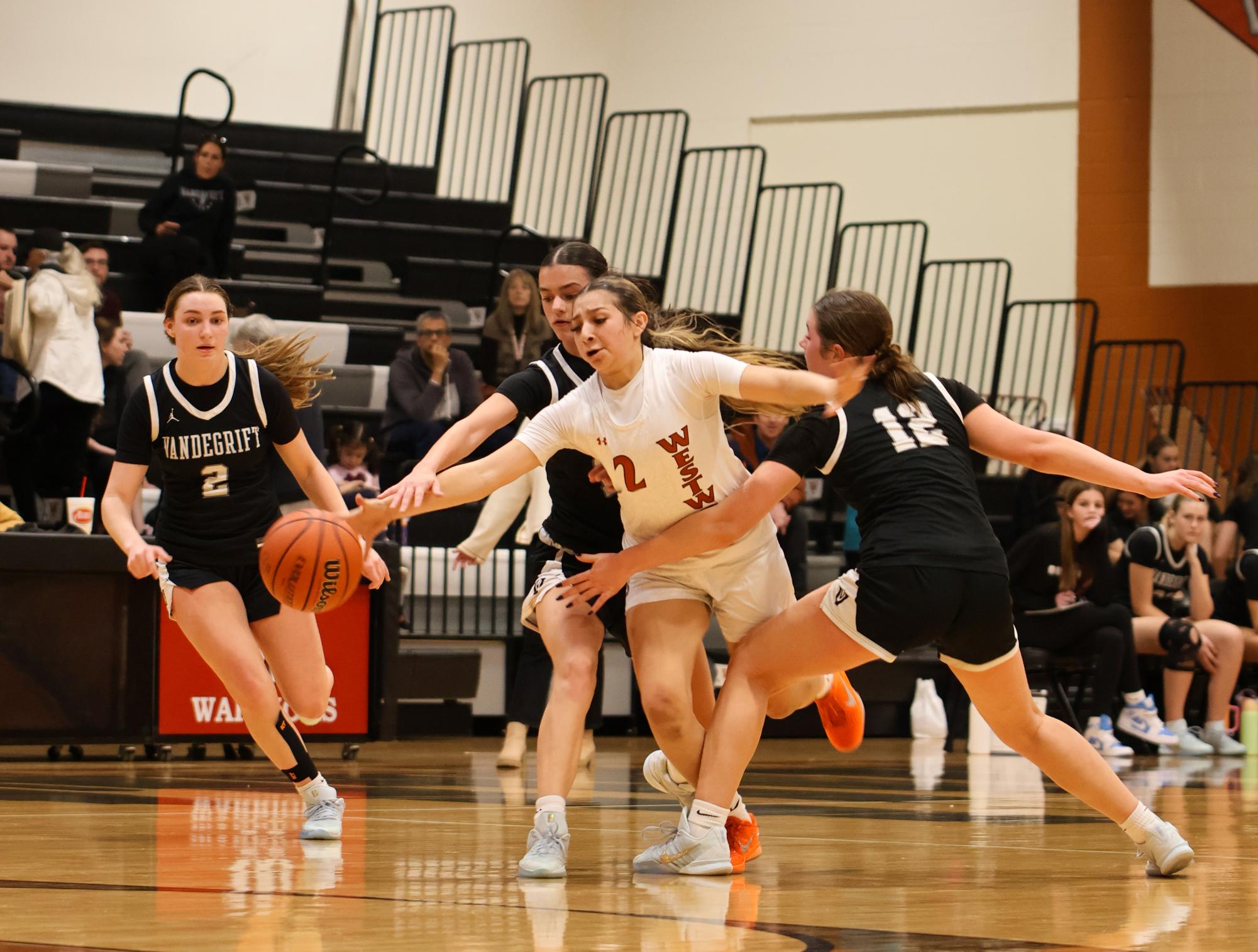JV Women's Basketball Defang Vandegrift Vipers in 41-32 Victory