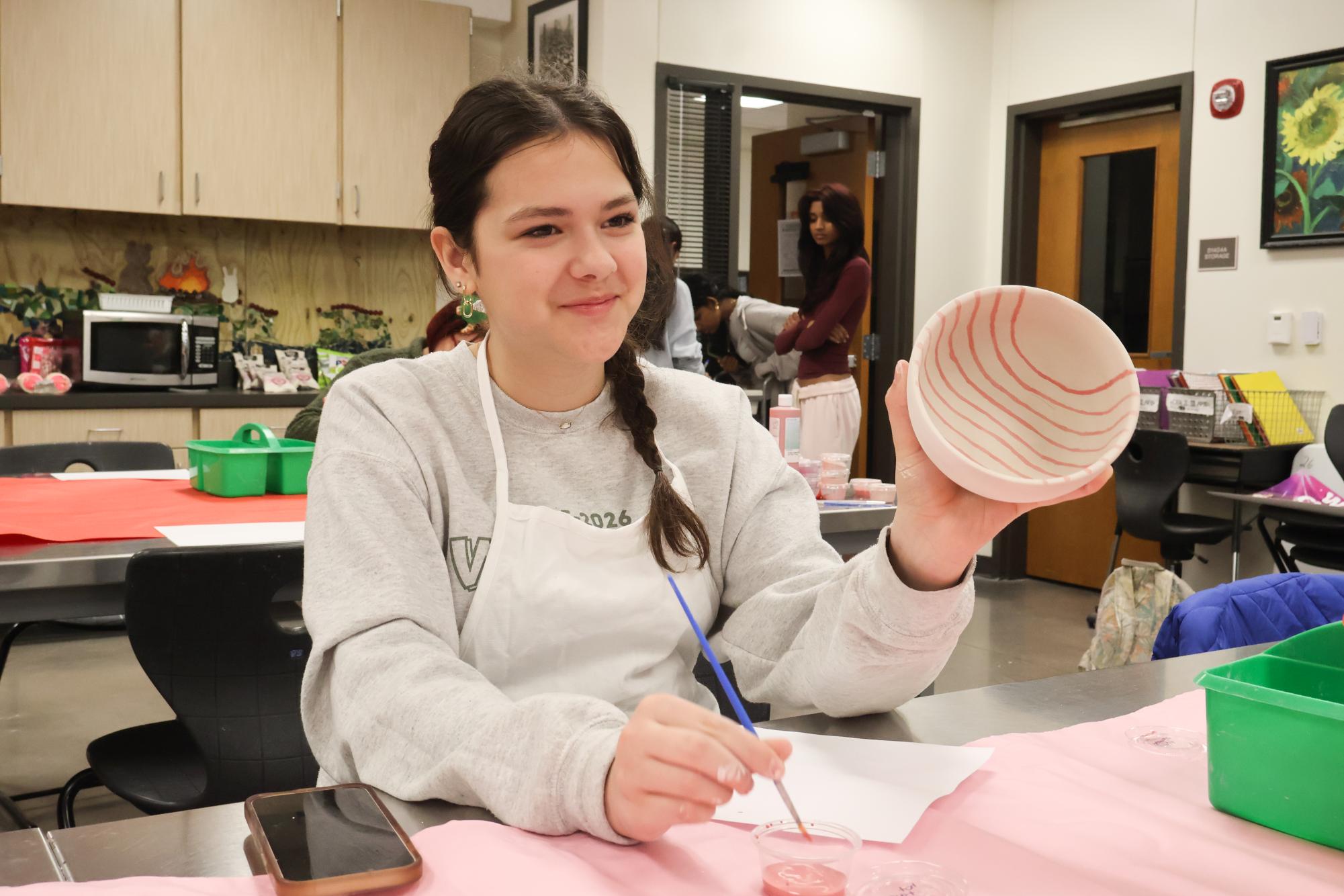 Ceramics Club Hosts Annual Valentine's Day Fundraiser