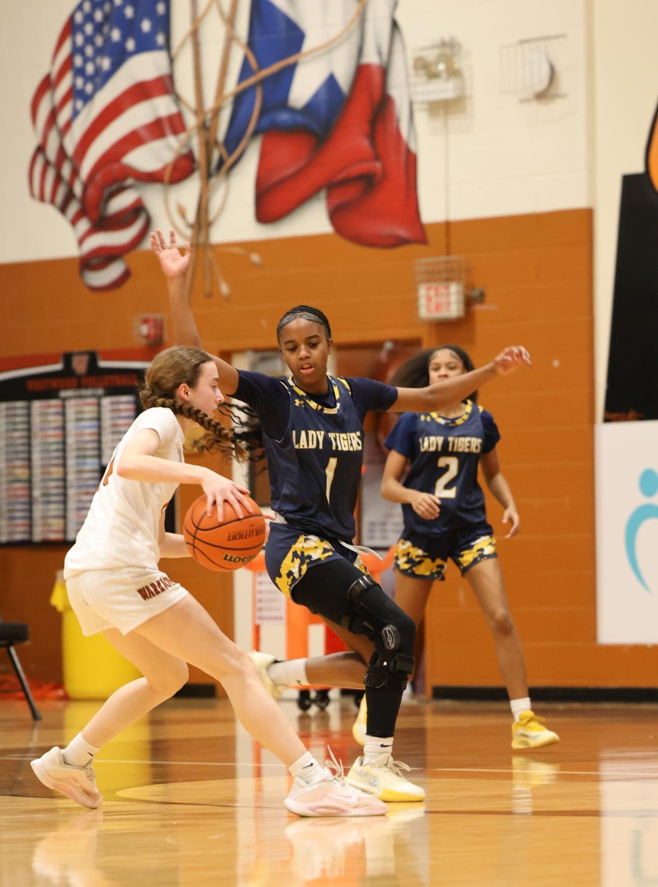 JV Women's Basketball Ends Season with Loss to Stony Point Tigers 50-47