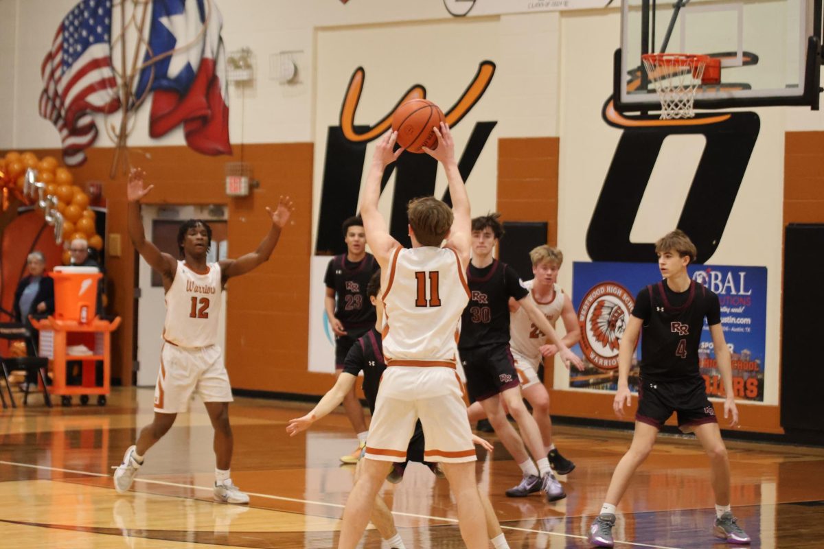 Optimizing teamwork, Charlie King '27 creates scoring opportunities for his teammates by passing the ball to Khalil Alexander '28.