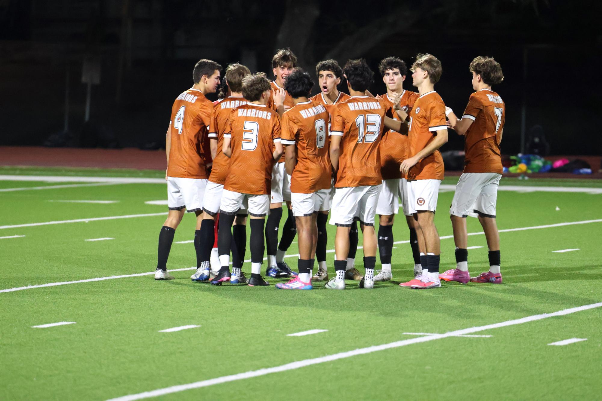 Varsity Boys Soccer Command the McNeil Mavericks 3-0
