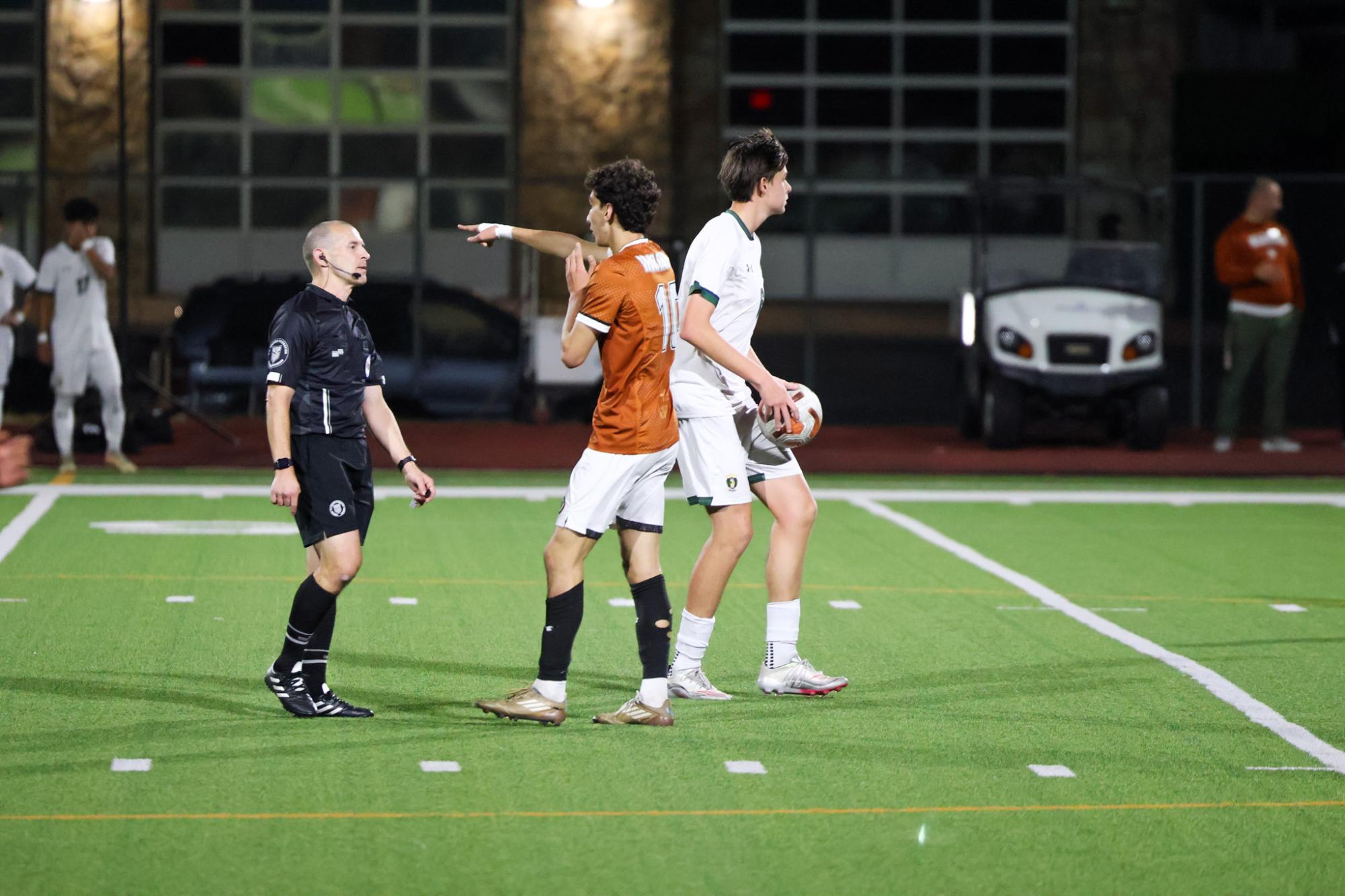 Varsity Boys Soccer Command the McNeil Mavericks 3-0
