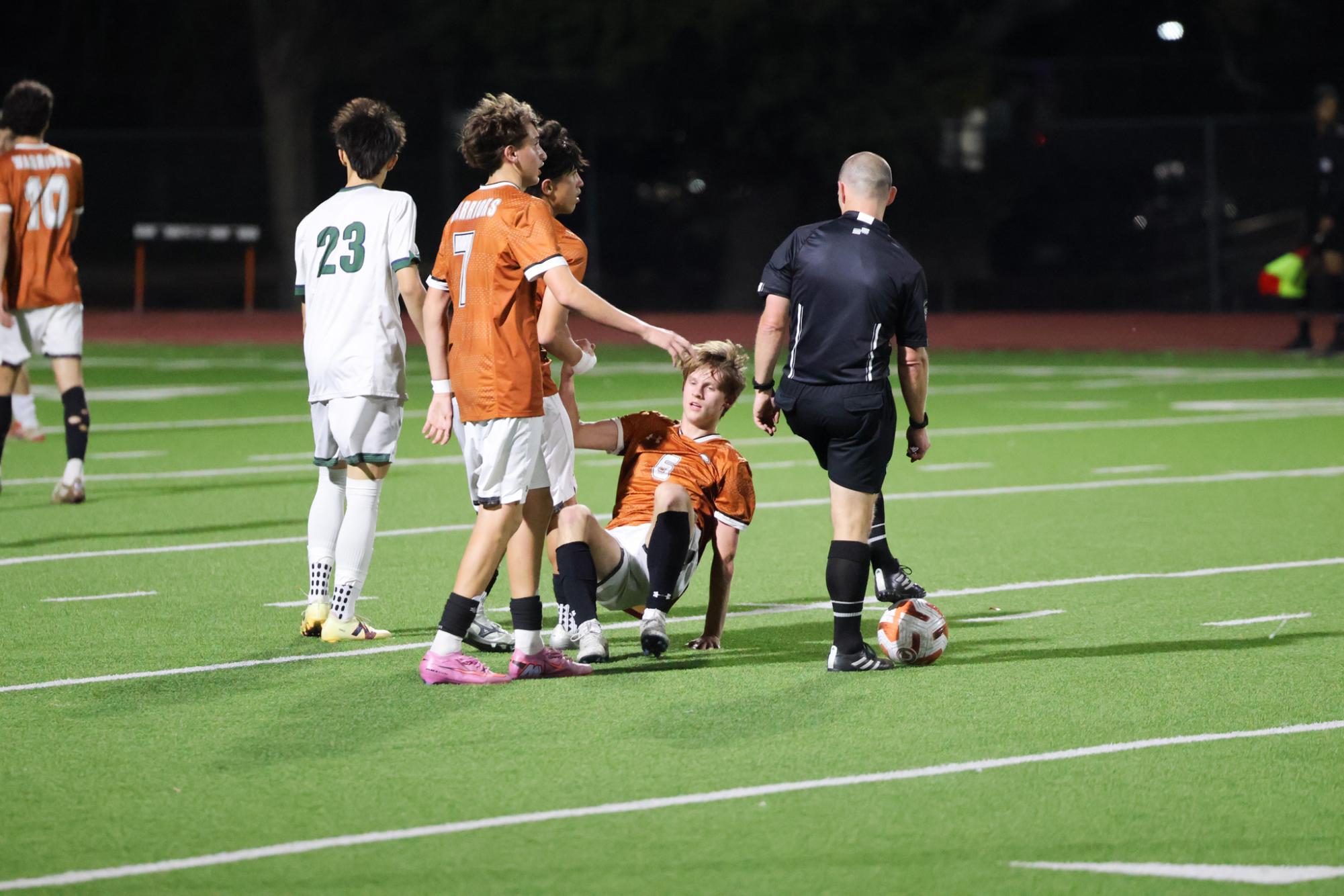 Varsity Boys Soccer Command the McNeil Mavericks 3-0