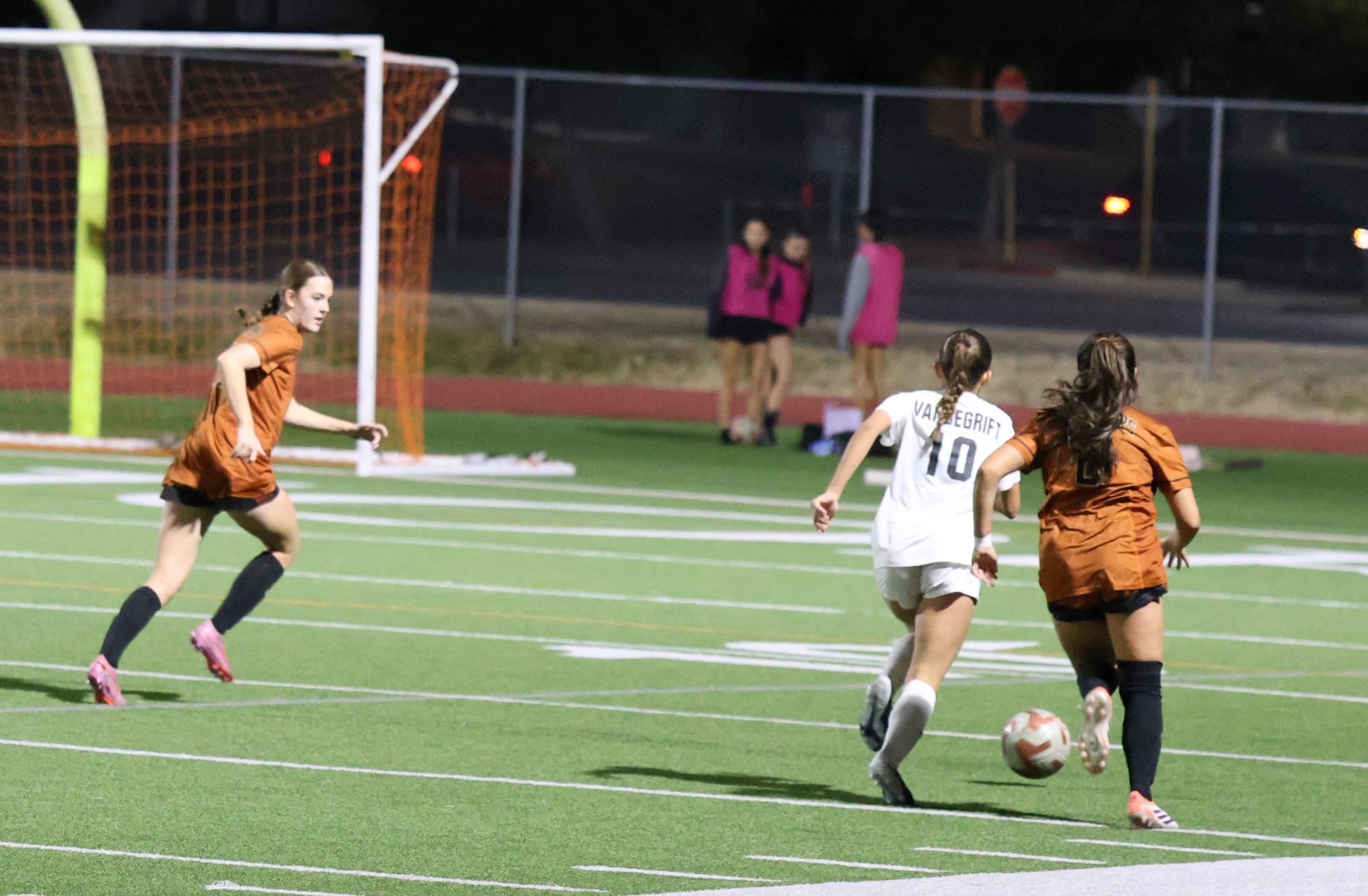 Strangled by the Vipers: Varsity Girls Soccer Falls Under Vandegrift 1-0