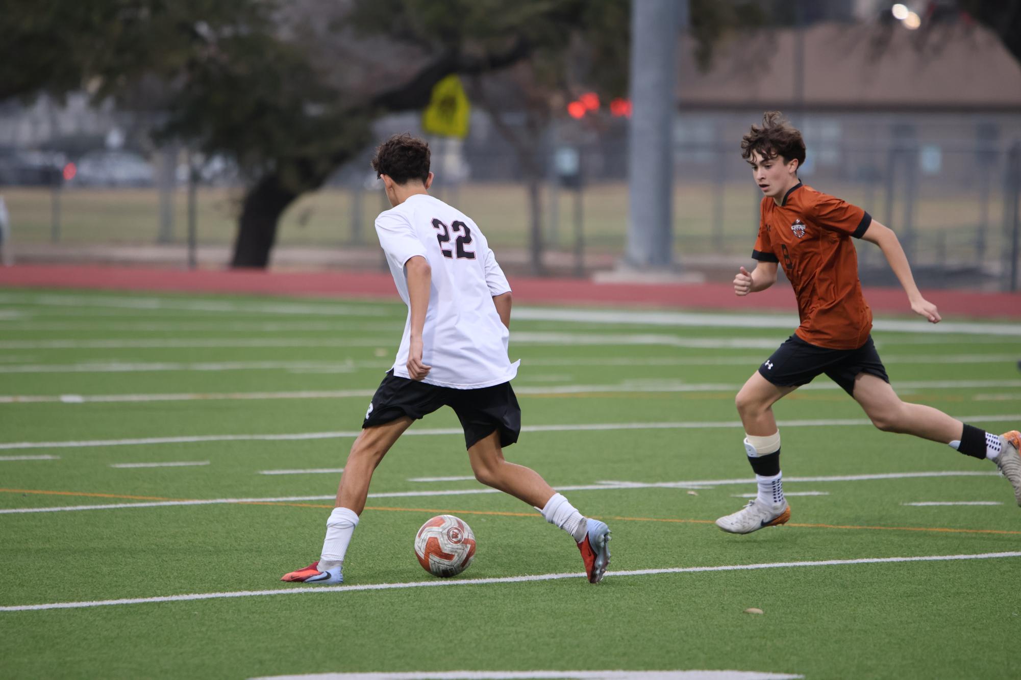 JV White Soccer Succumbs to Vista Ridge in 4-0 Loss