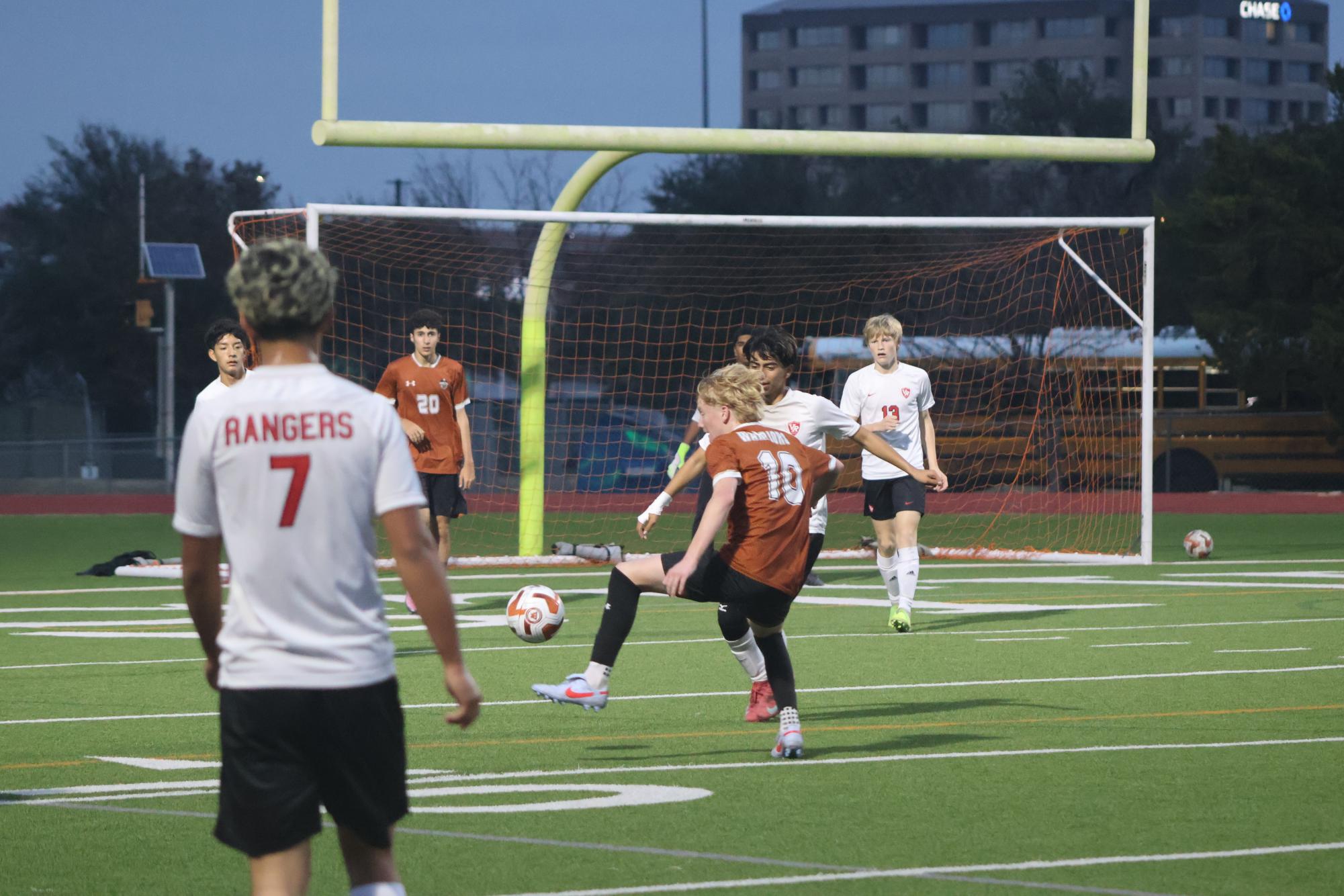 JV Orange Soccer Fights Back to Tie Vista Ridge 1-1