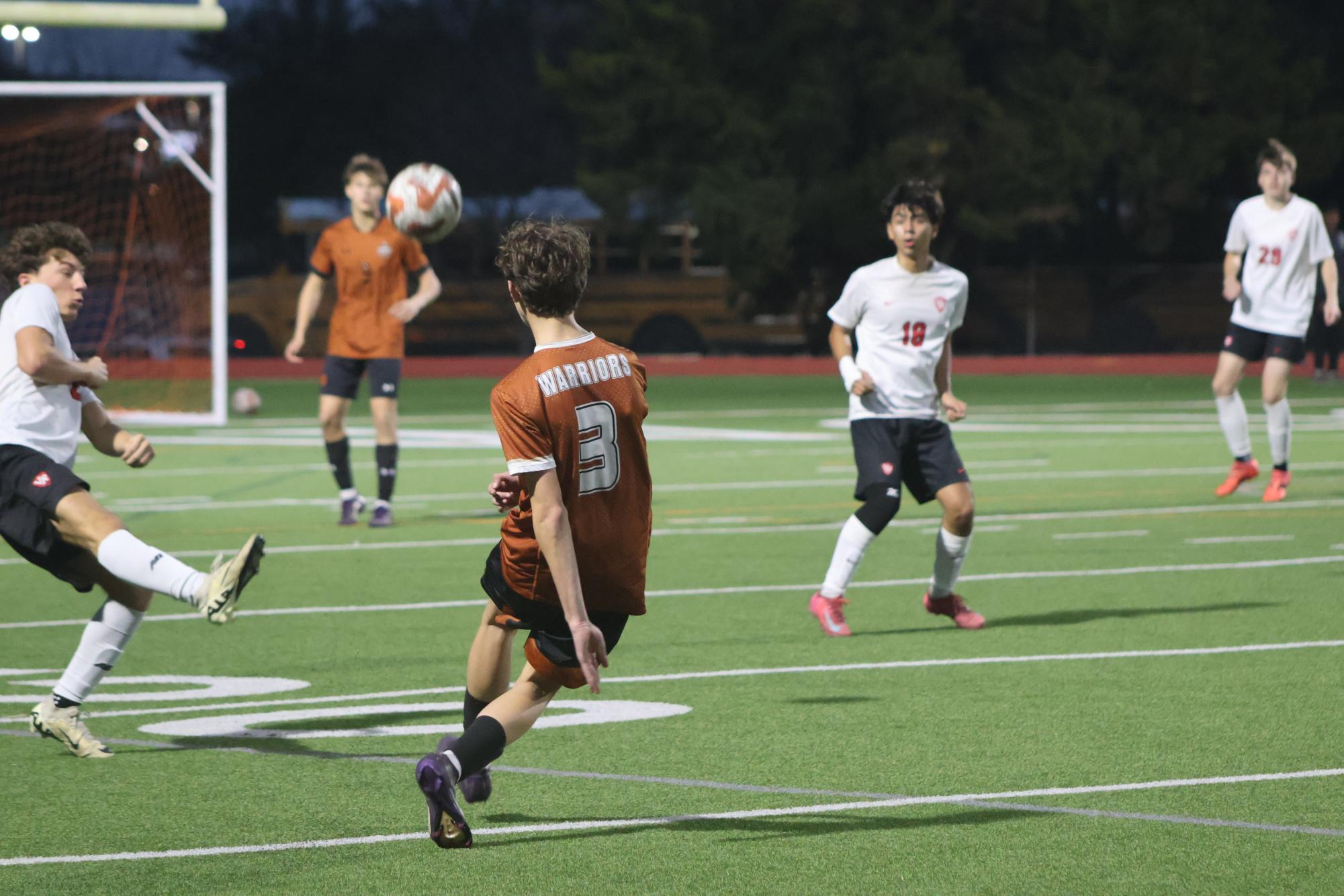 JV Orange Soccer Fights Back to Tie Vista Ridge 1-1
