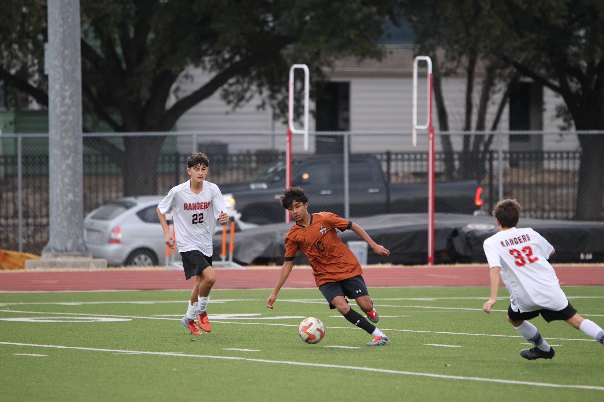 JV White Soccer Succumbs to Vista Ridge in 4-0 Loss